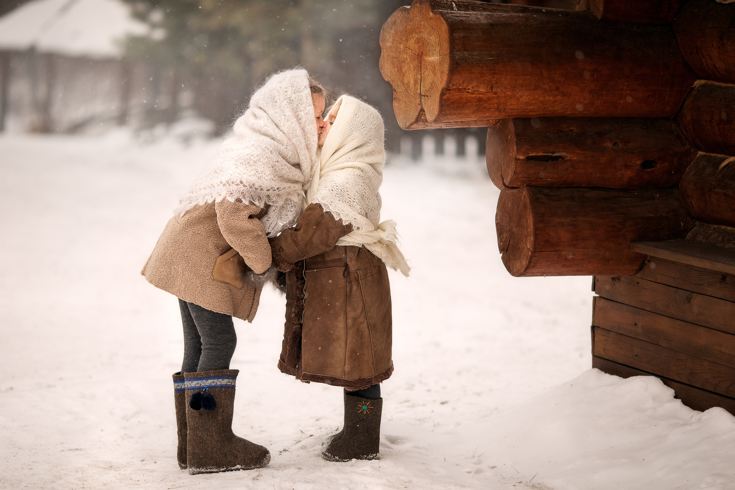 Зимушка. Детский и семейный фотограф в Красноярске Елена Коровкина