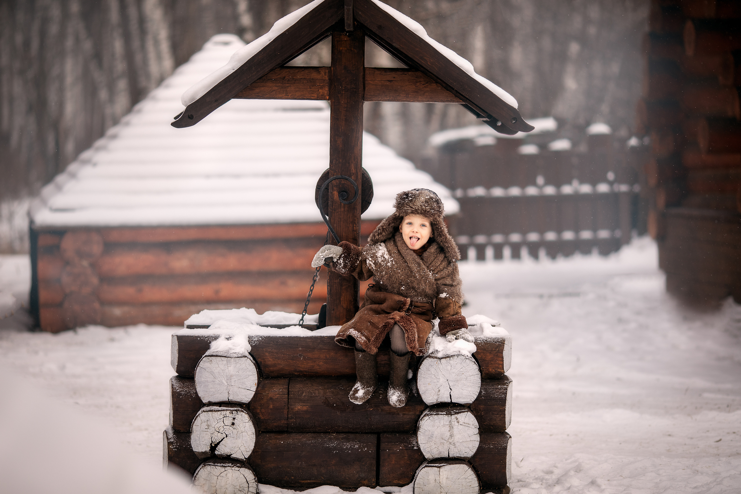 Зимушка. Детский и семейный фотограф в Красноярске Елена Коровкина