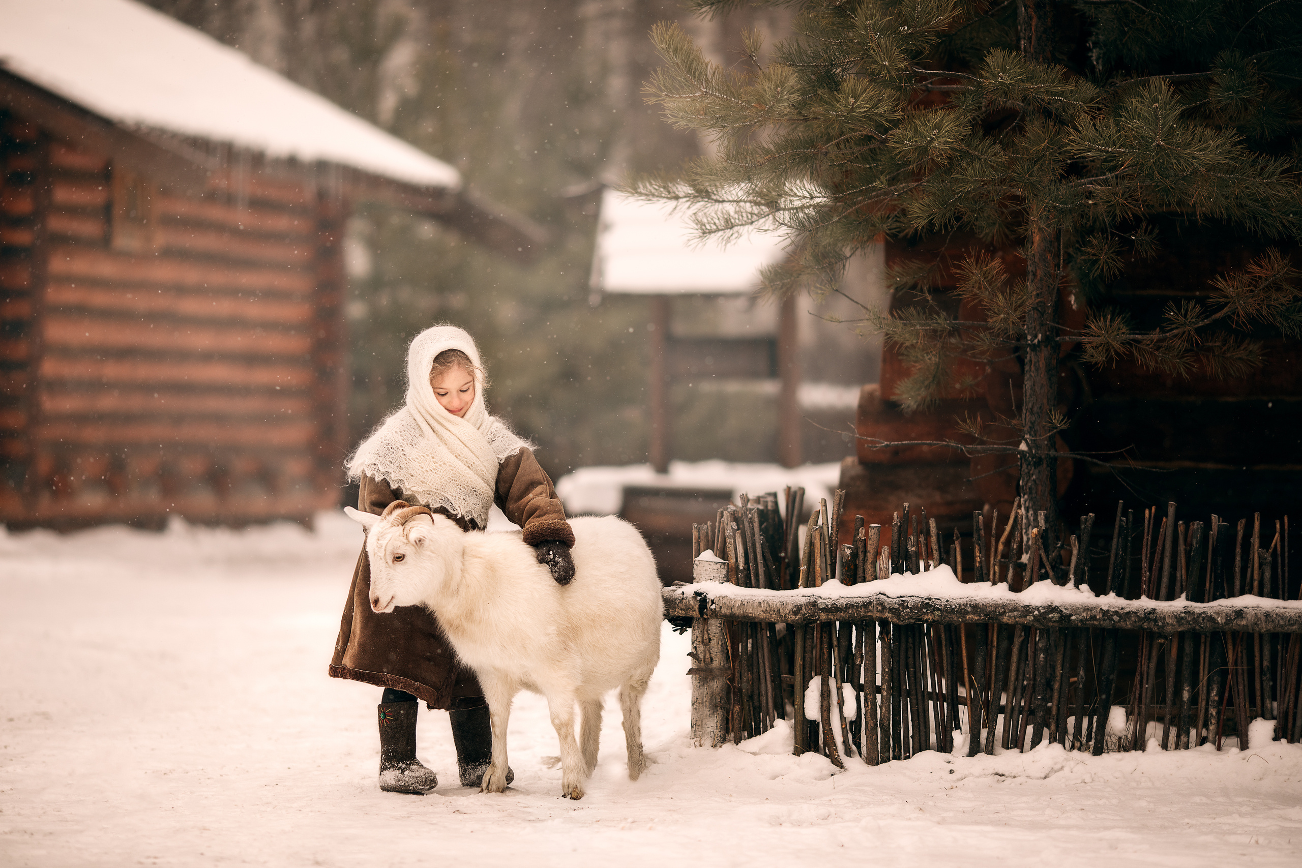 Зимушка. Детский и семейный фотограф в Красноярске Елена Коровкина