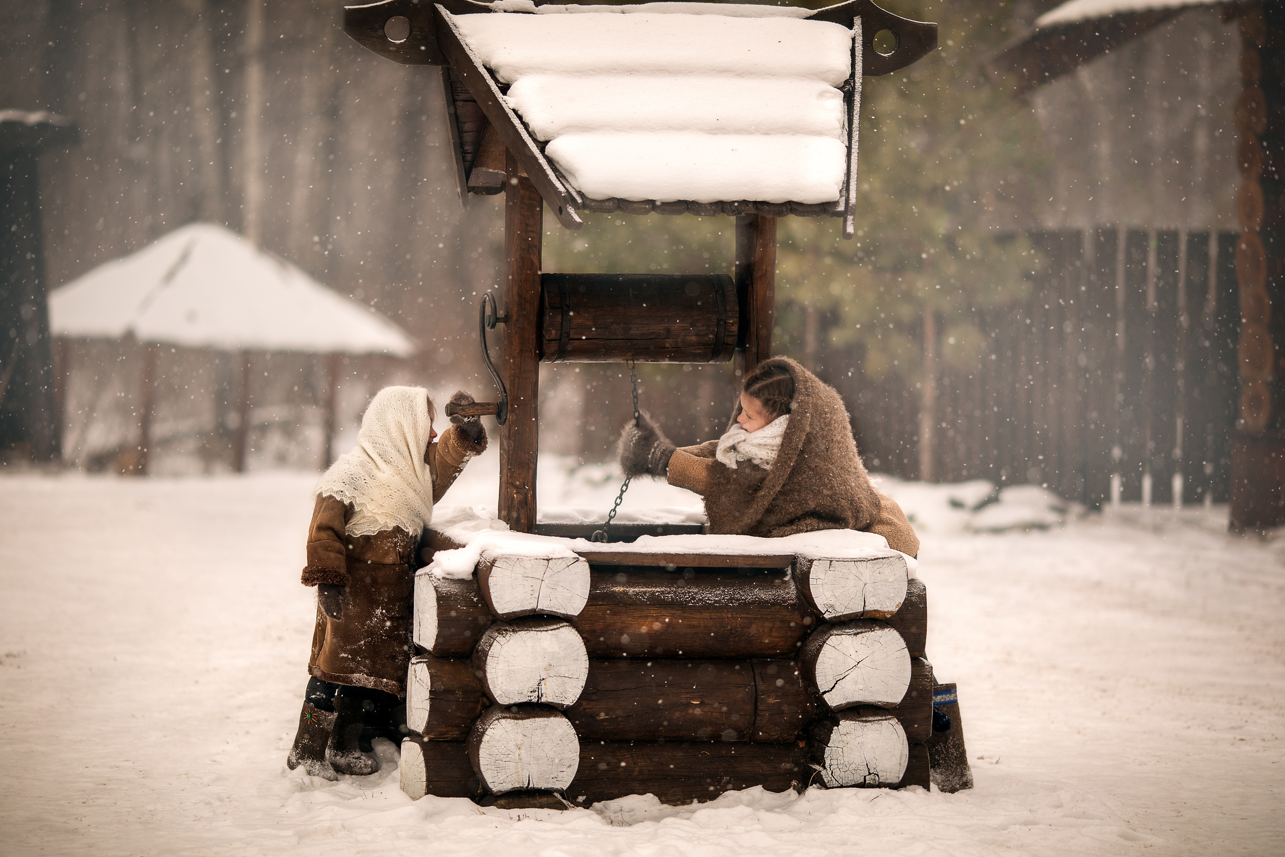 Зимушка. Детский и семейный фотограф в Красноярске Елена Коровкина