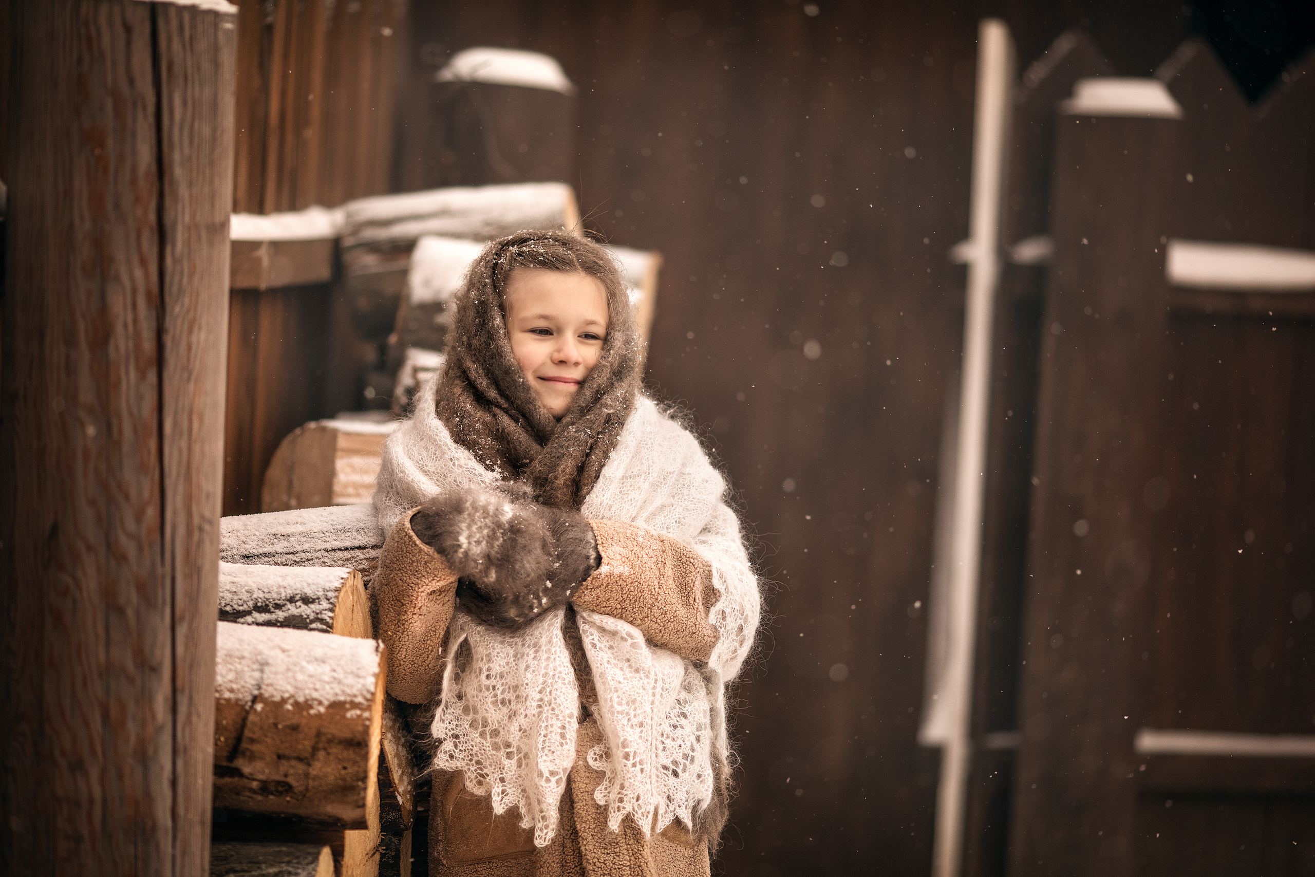 Зимушка. Детский и семейный фотограф в Красноярске Елена Коровкина