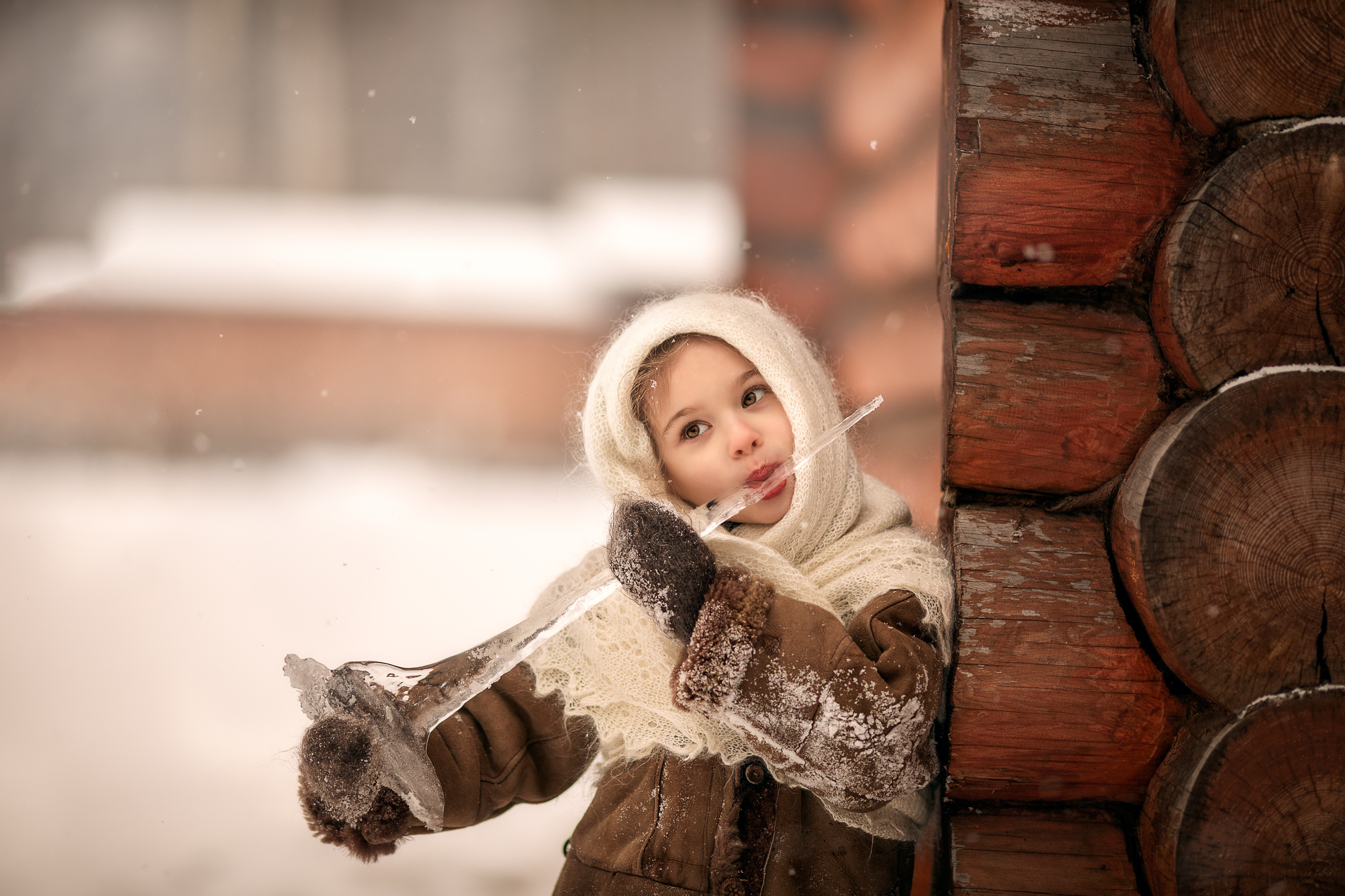 Зимушка. Детский и семейный фотограф в Красноярске Елена Коровкина