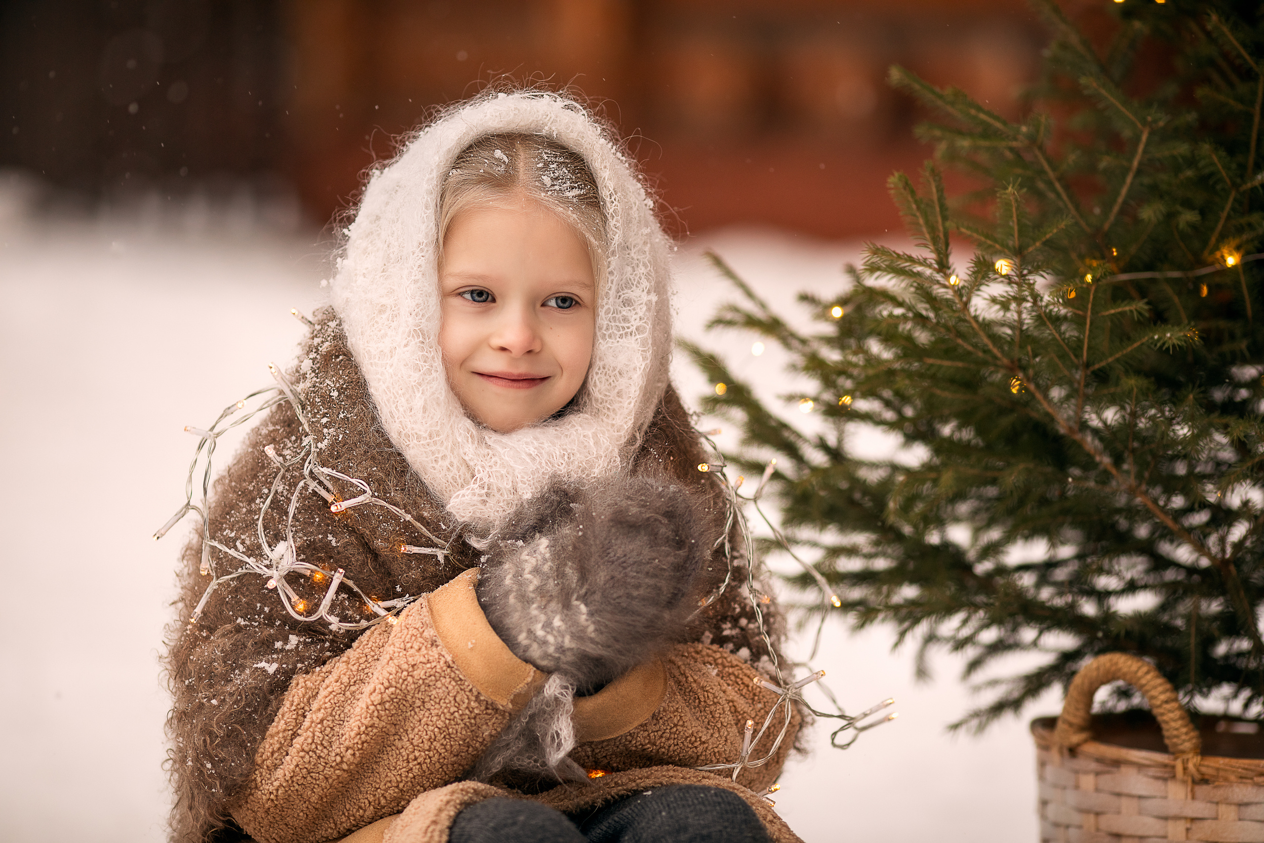 Зимушка. Детский и семейный фотограф в Красноярске Елена Коровкина