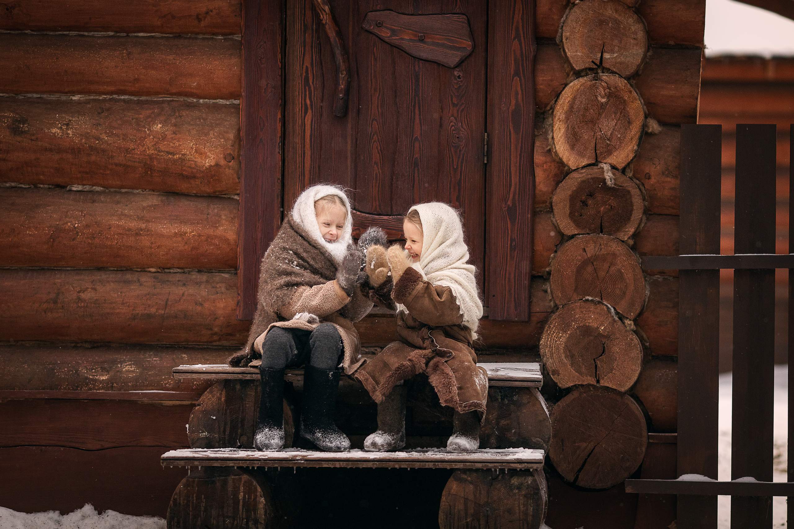 Зимушка. Детский и семейный фотограф в Красноярске Елена Коровкина