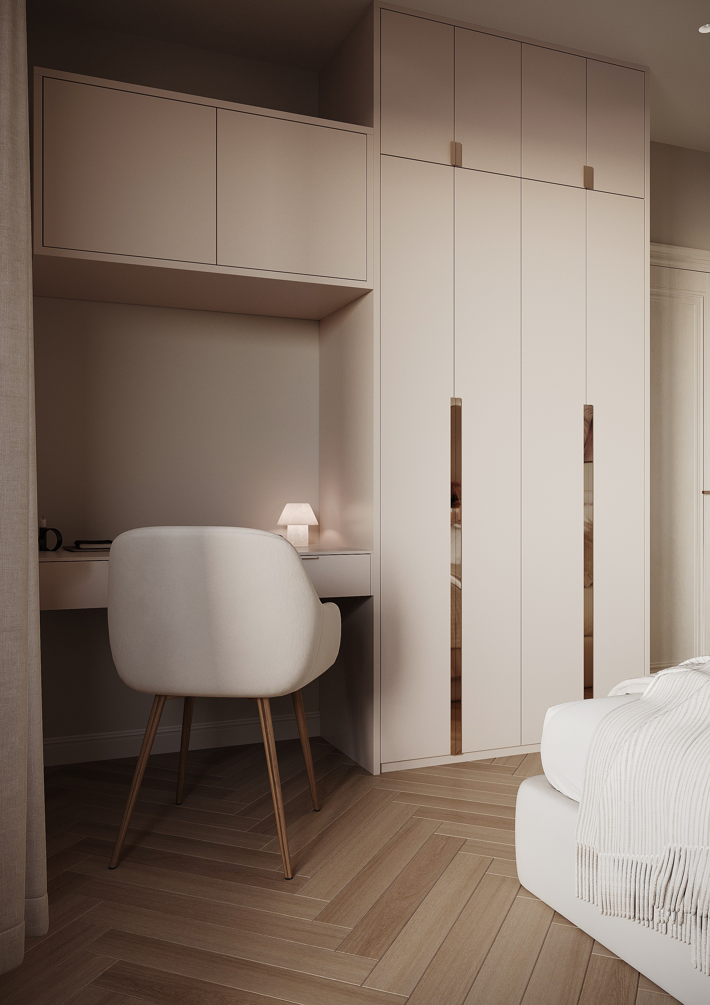 Просторная нежная квартира для милых девушек. Батракова Наталья дизайнер интерьеров Санкт-Петербург Москва Архангель