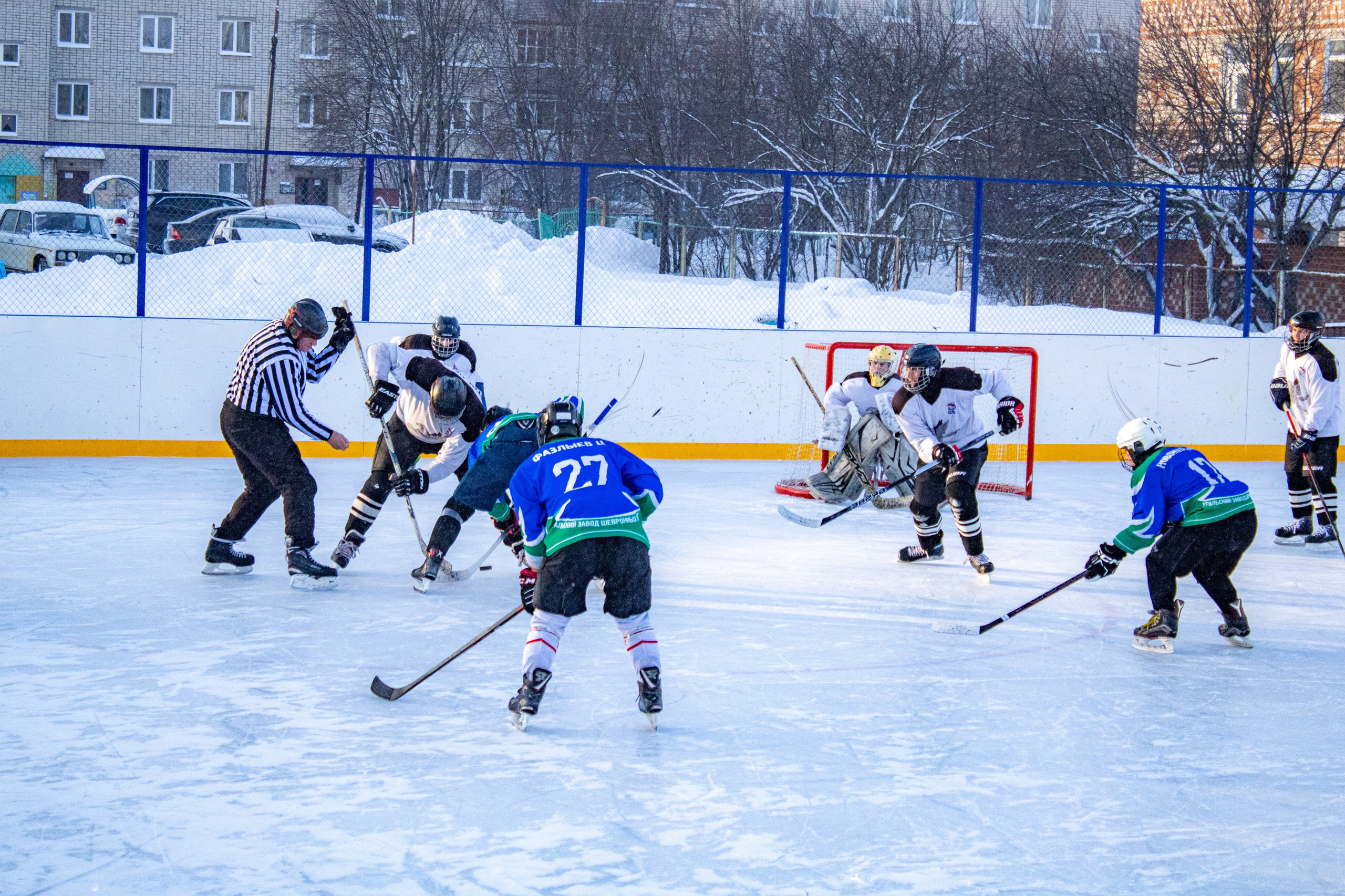 Хоккей г.п Атиг-г.п Дружинино