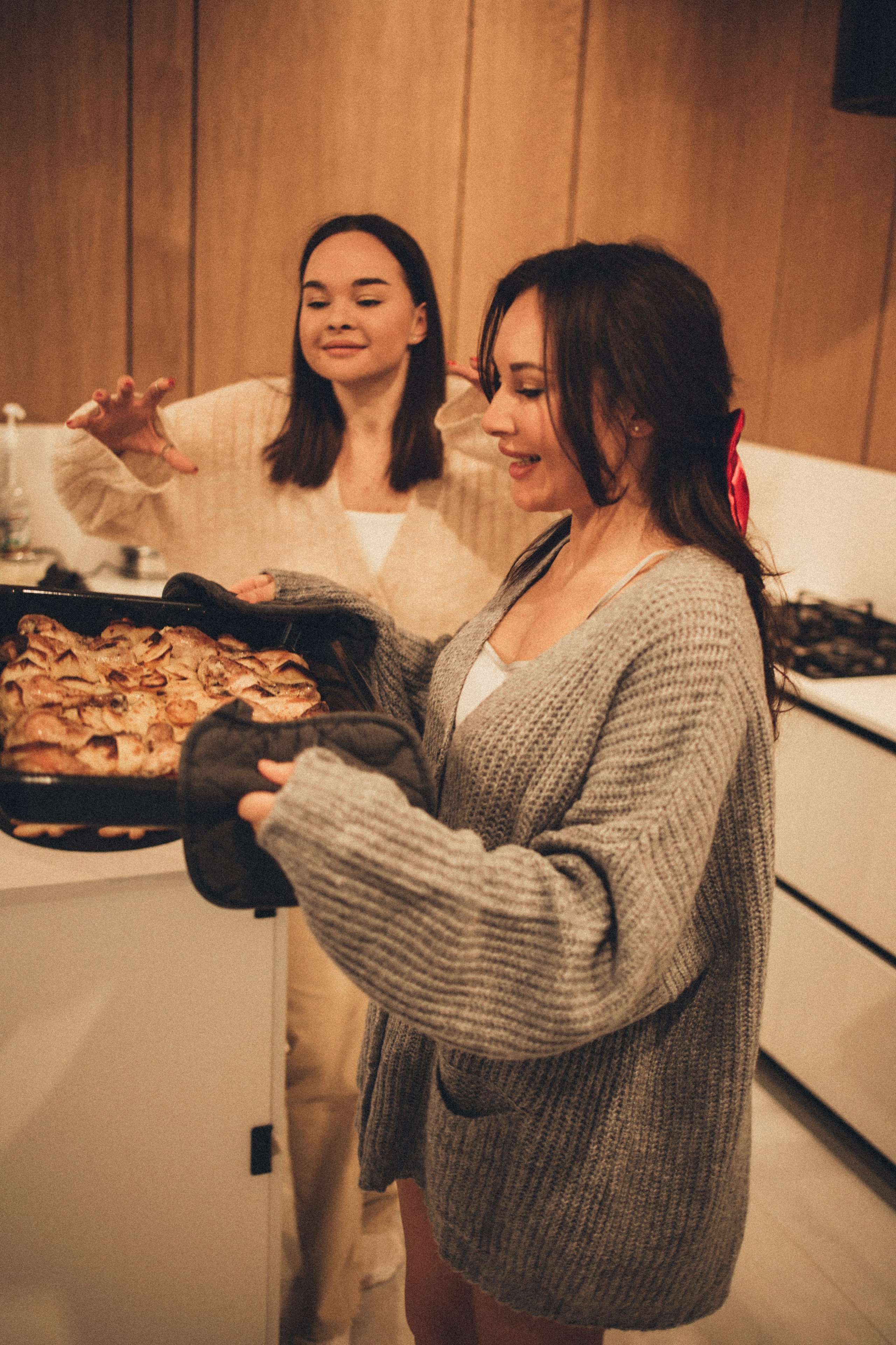 Рождественский ужин. Семейный lifestyle фотограф в Казани Ксения Верясова