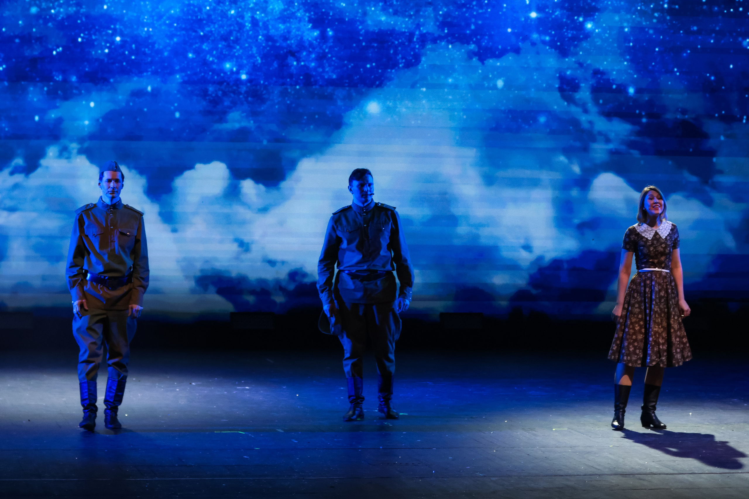 Василий Теркин, театр «Русская песня». Фотограф Ольга Махалова — Санкт-Петербург, Москва, Нижний Новгород