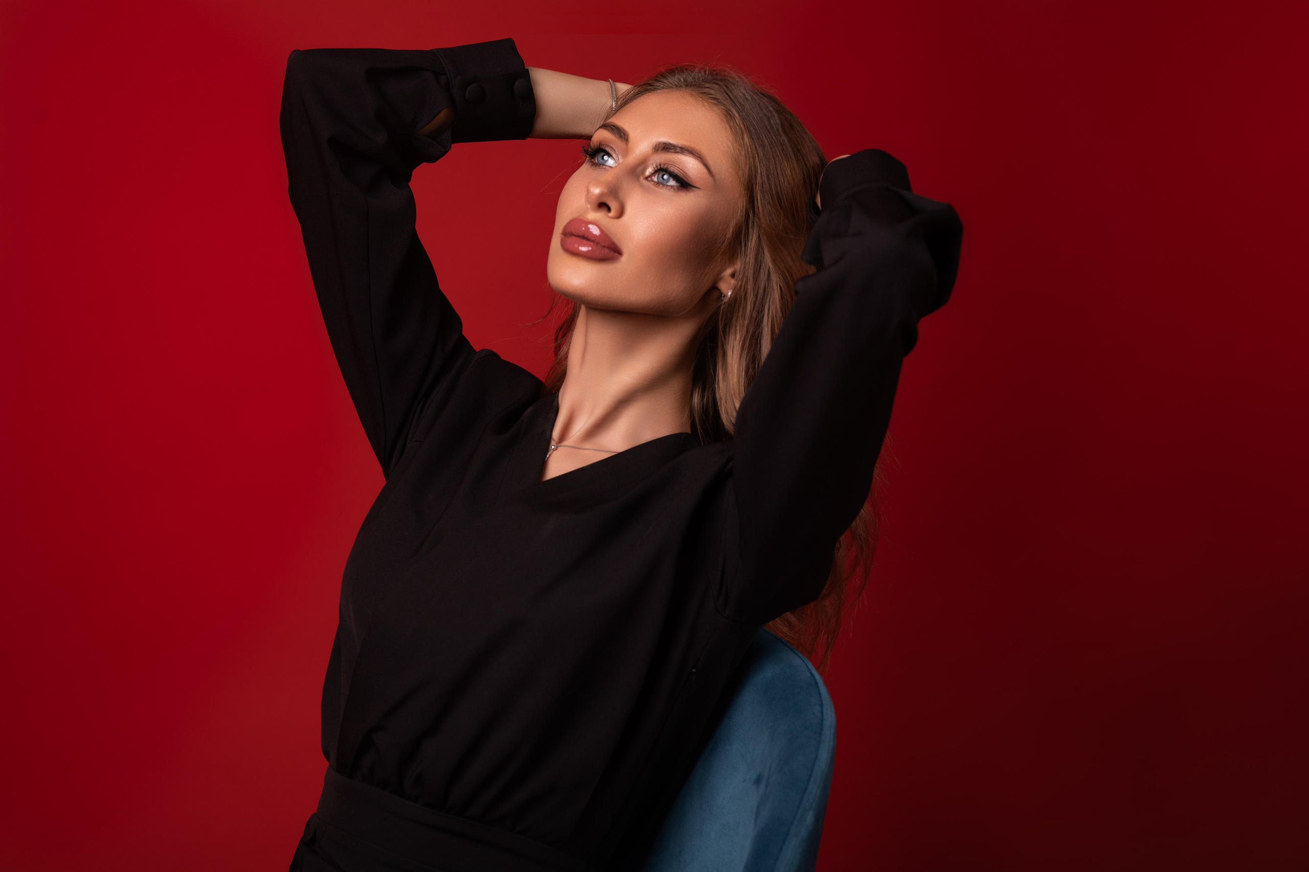 Студийная съемка с Яной на циклораме для «себя»