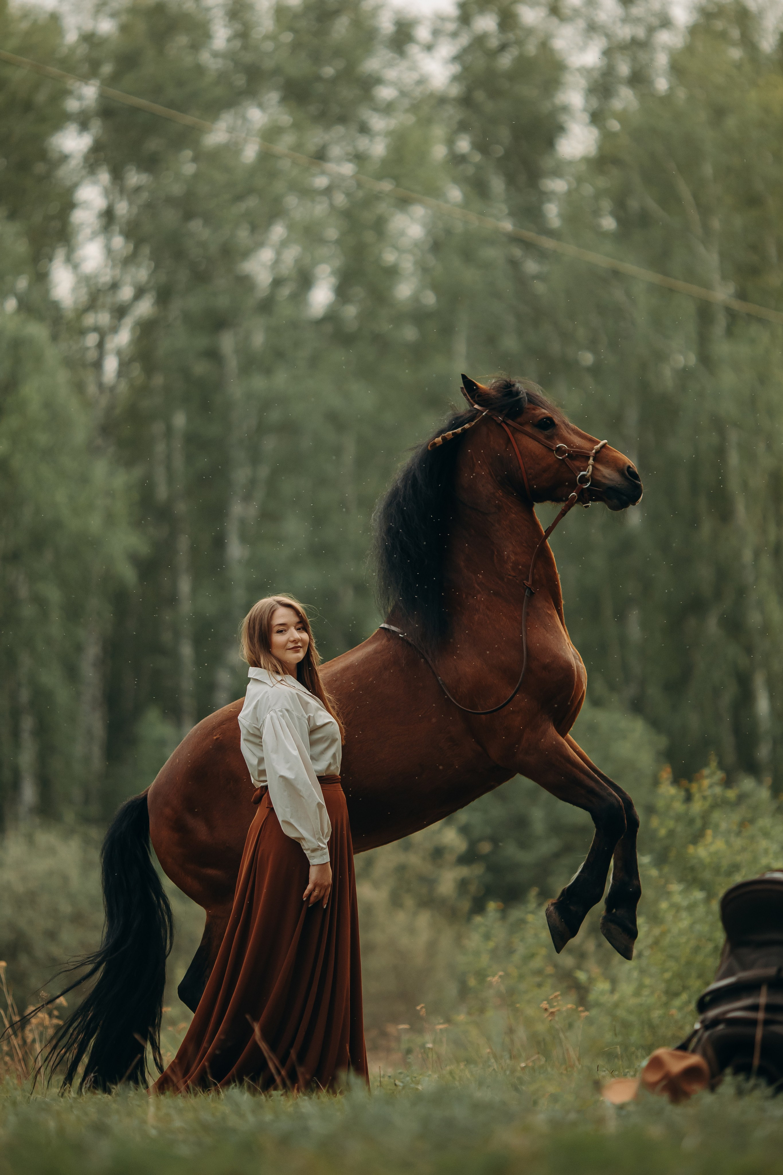 Ксения и Талисман. Анна Молчанова конный фотограф в Тюмени | фотосессии с лошадьми Тюмень