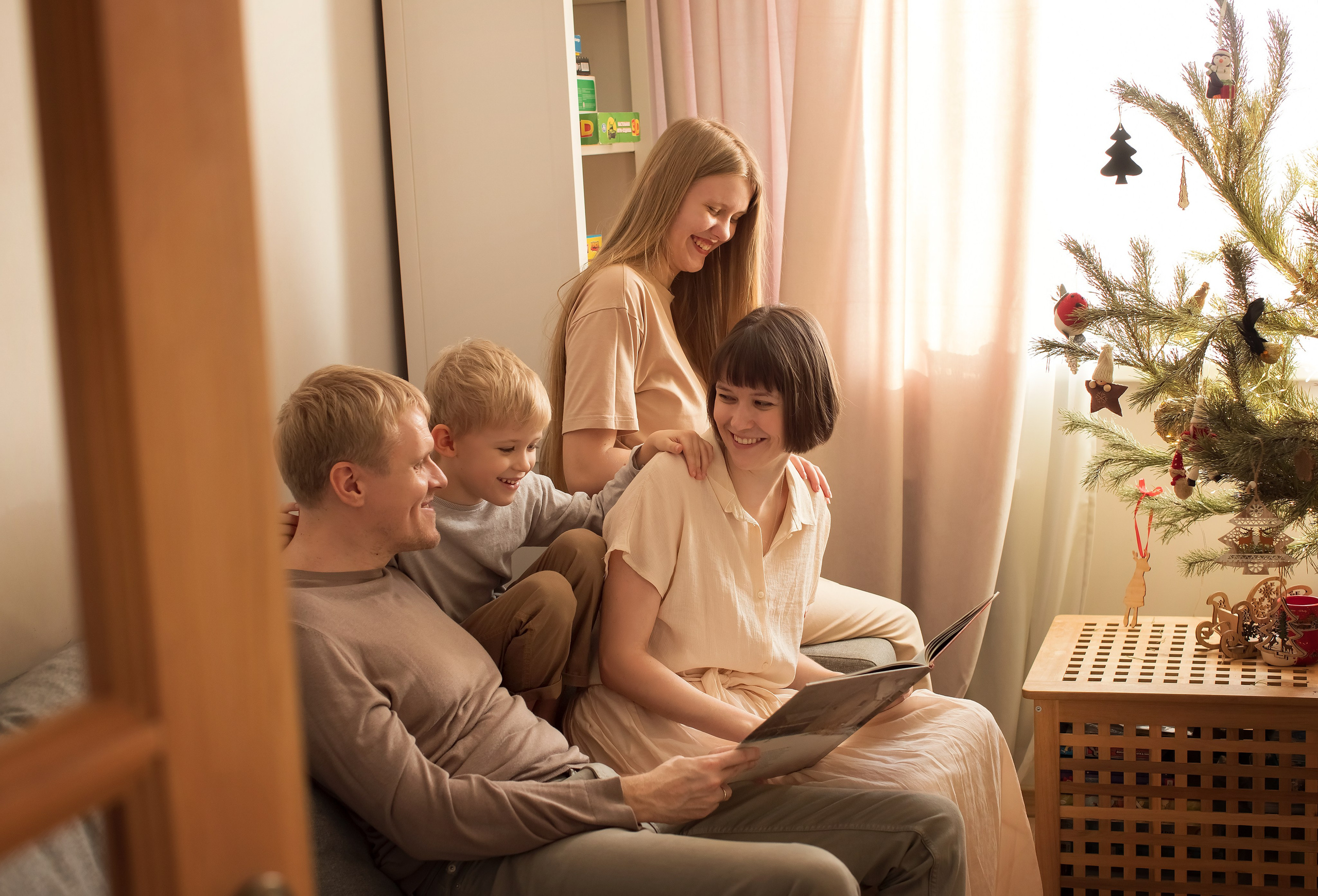 Старый Новый год. Семейный и детский фотограф в Саратове Полина Коткина
