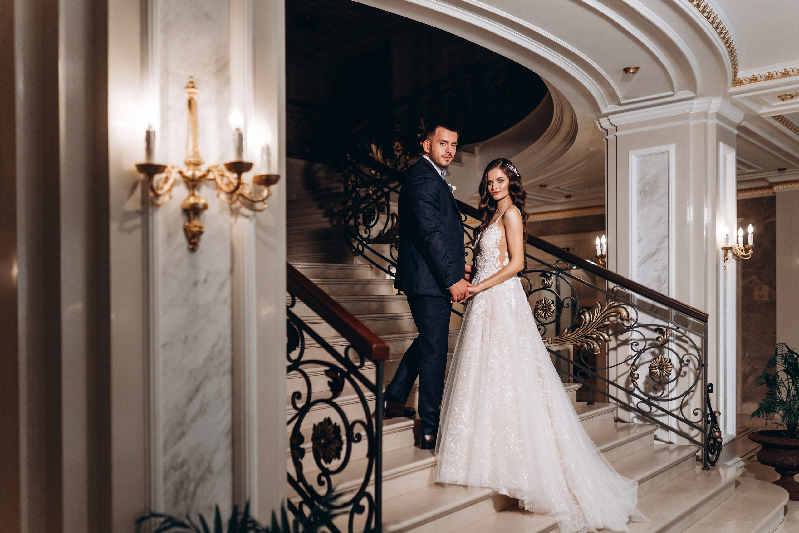 Максим и Наталья. Дворец бракосочетания № 1. Зайковский Кирилл