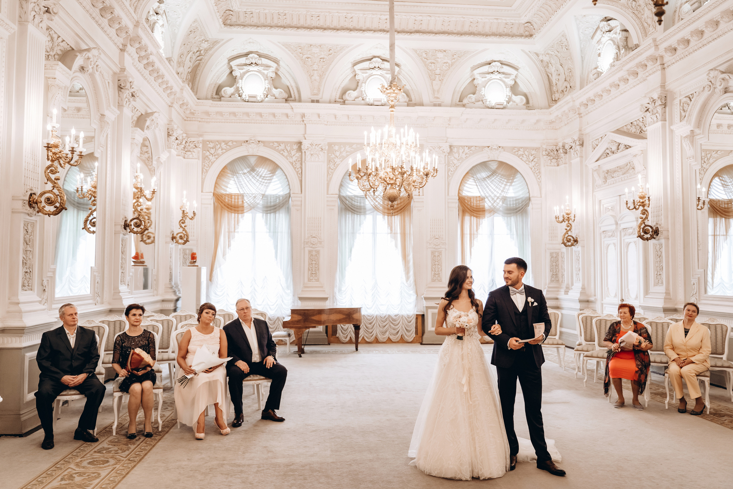 Максим и Наталья. Дворец бракосочетания № 1. Зайковский Кирилл
