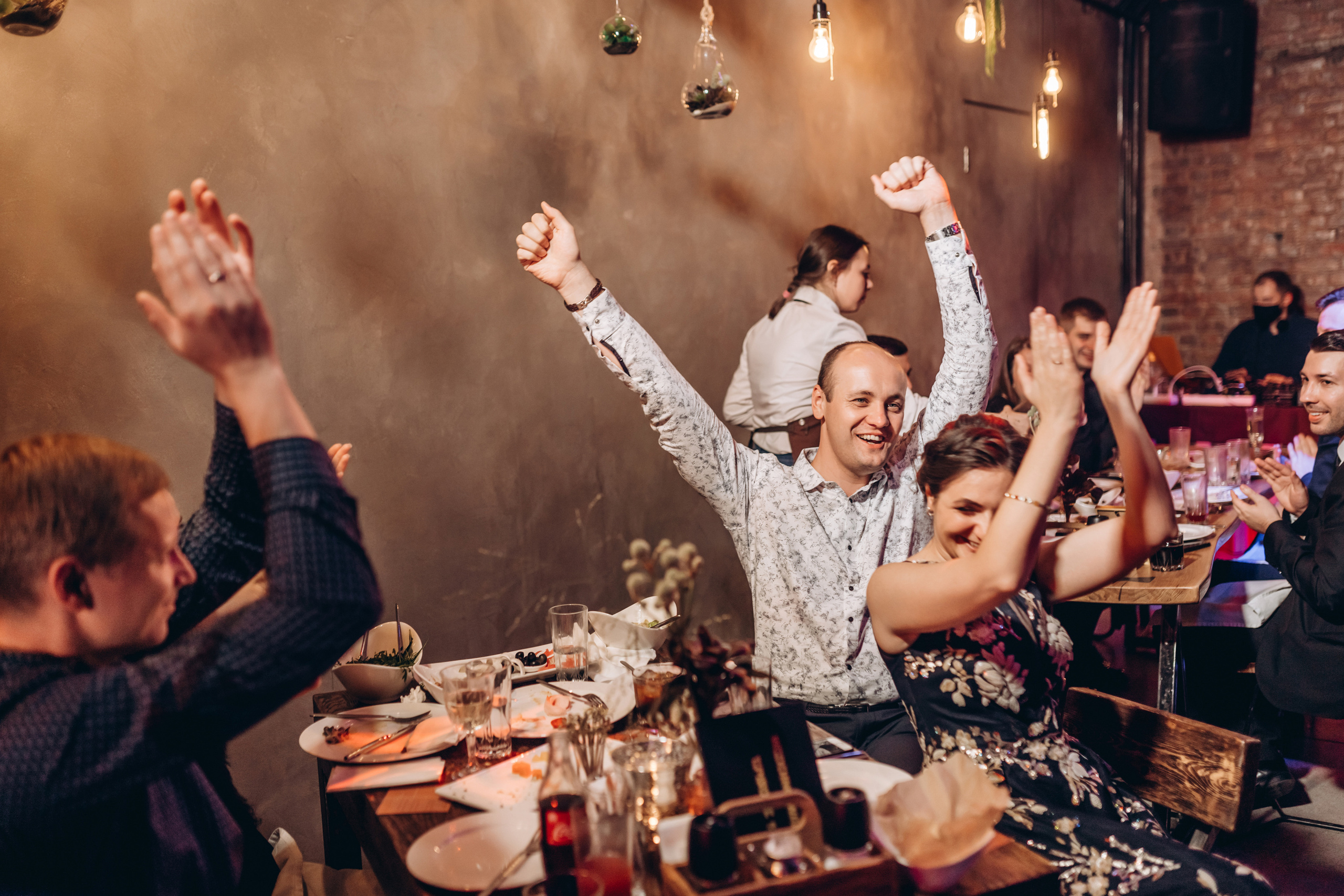 Вадим и Юлия. Свадебный квиз в ресторане «Рога и копыта». Зайковский Кирилл