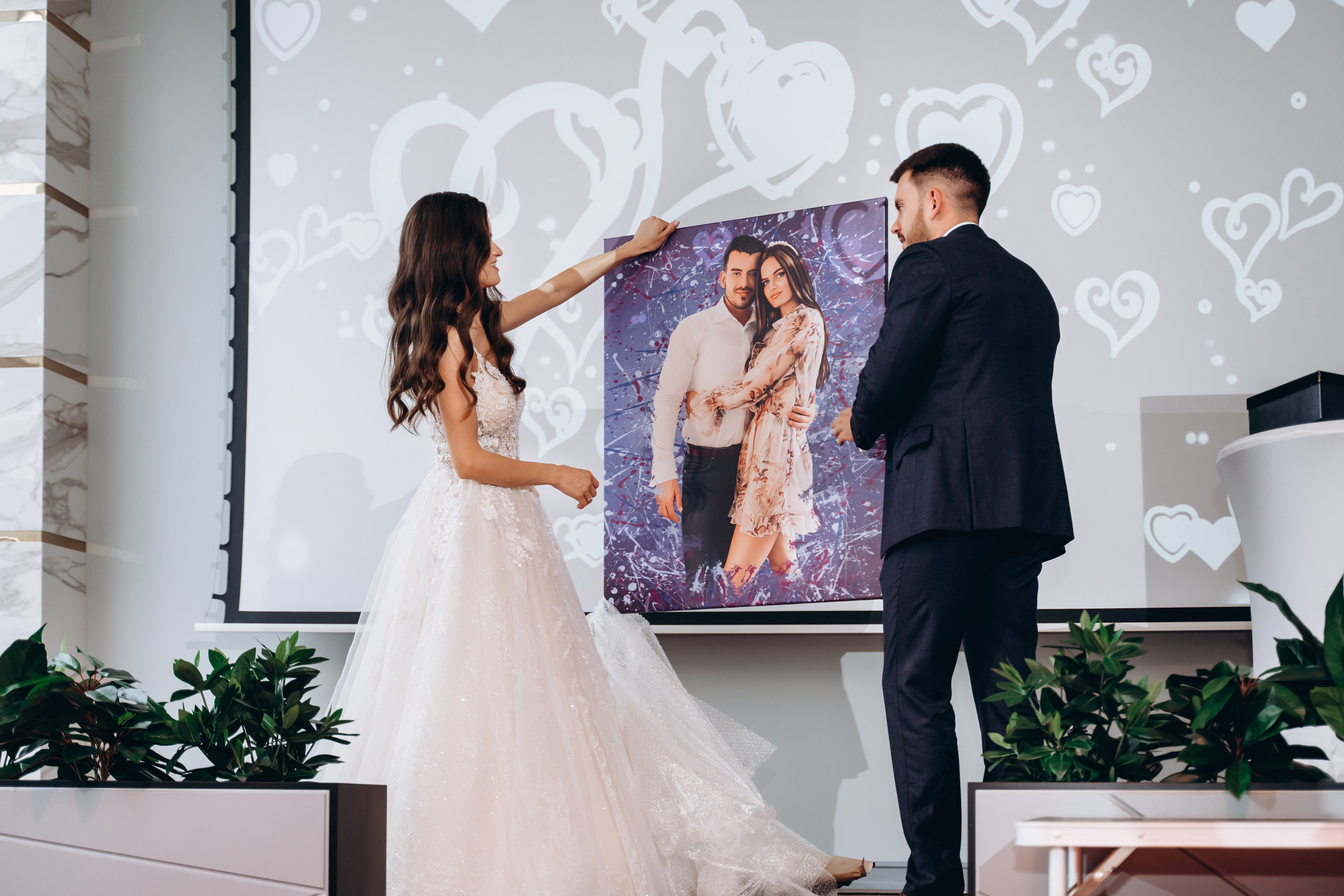 Максим и Наталья. Дворец бракосочетания № 1. Зайковский Кирилл