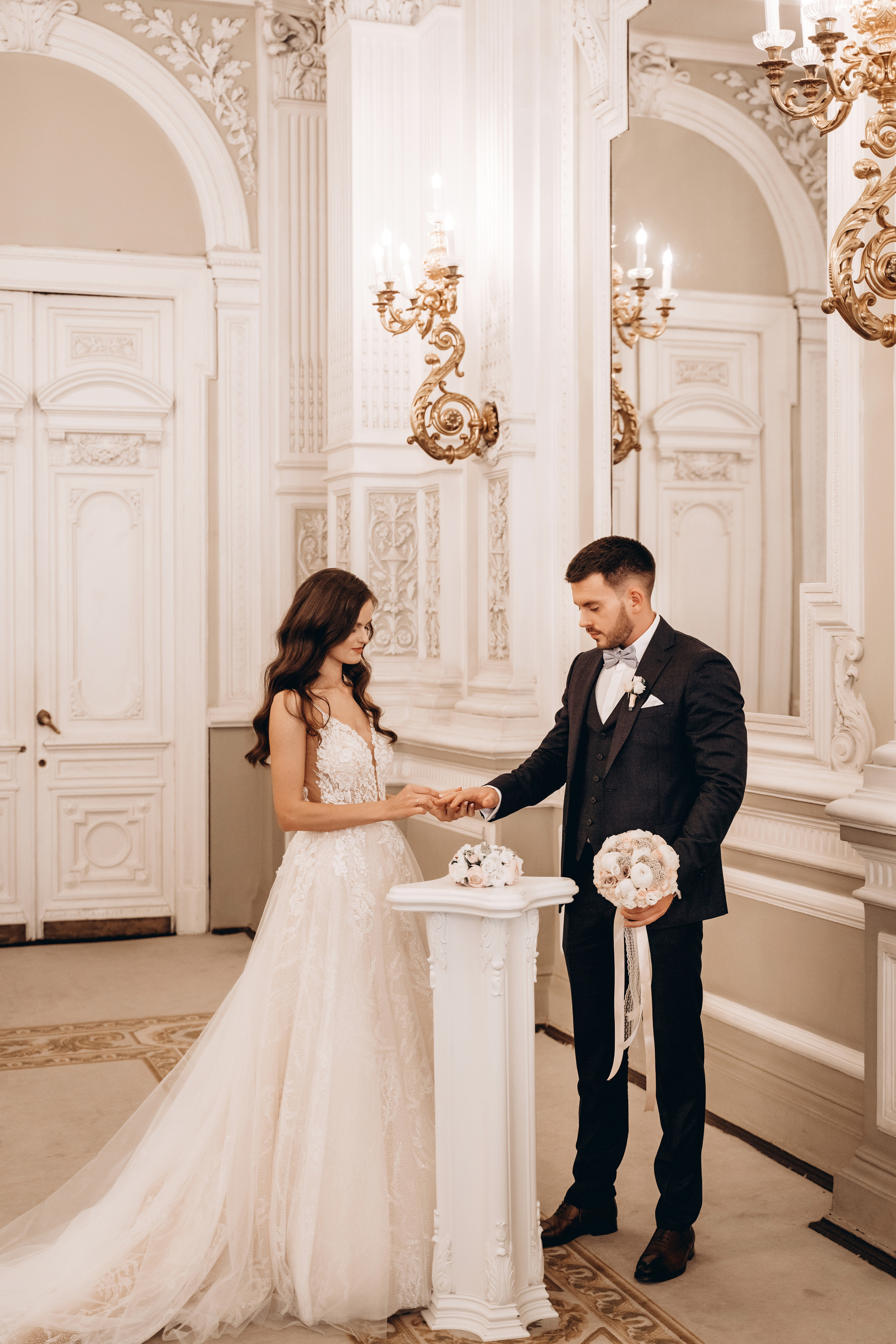 Максим и Наталья. Дворец бракосочетания № 1. Зайковский Кирилл