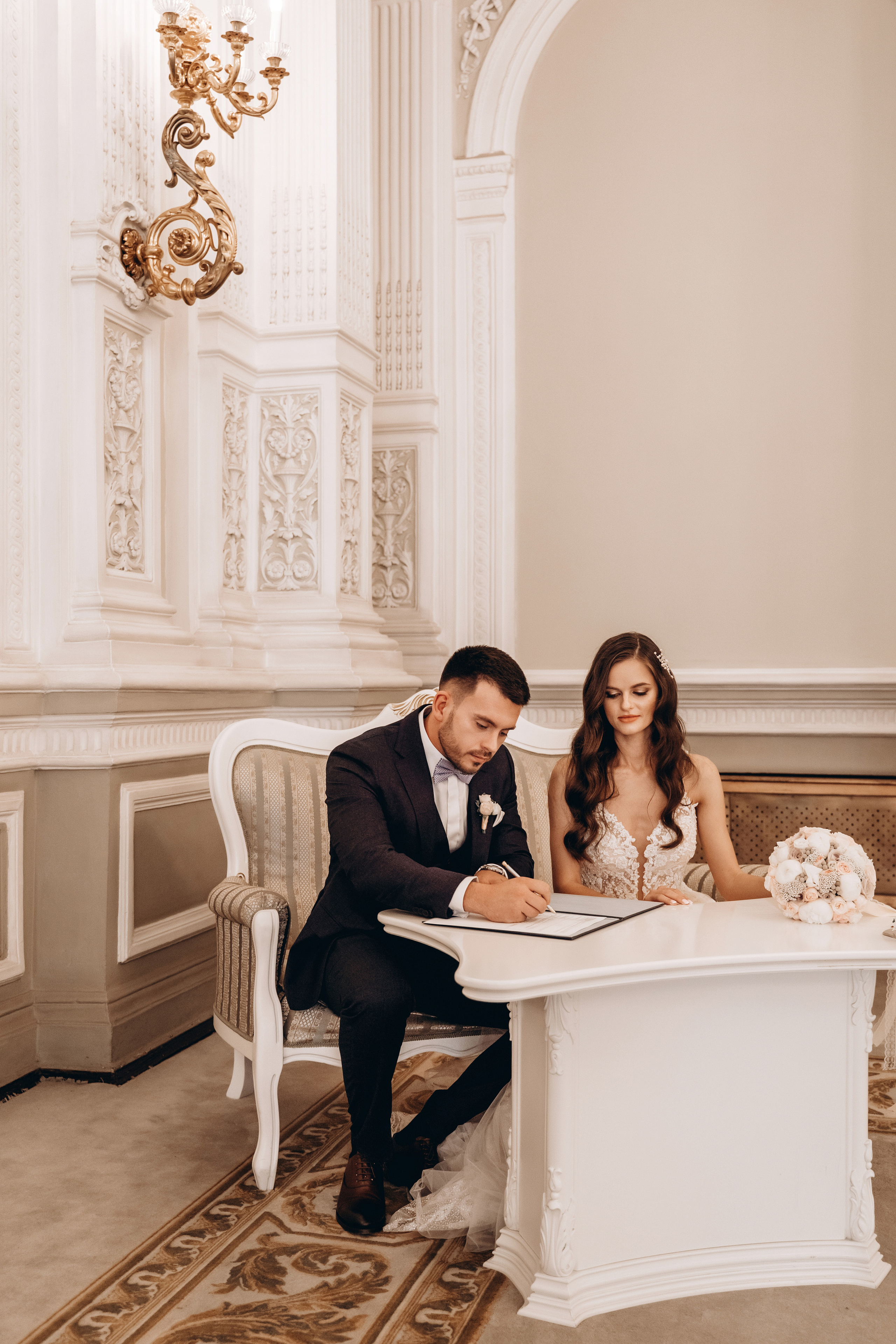 Максим и Наталья. Дворец бракосочетания № 1. Зайковский Кирилл