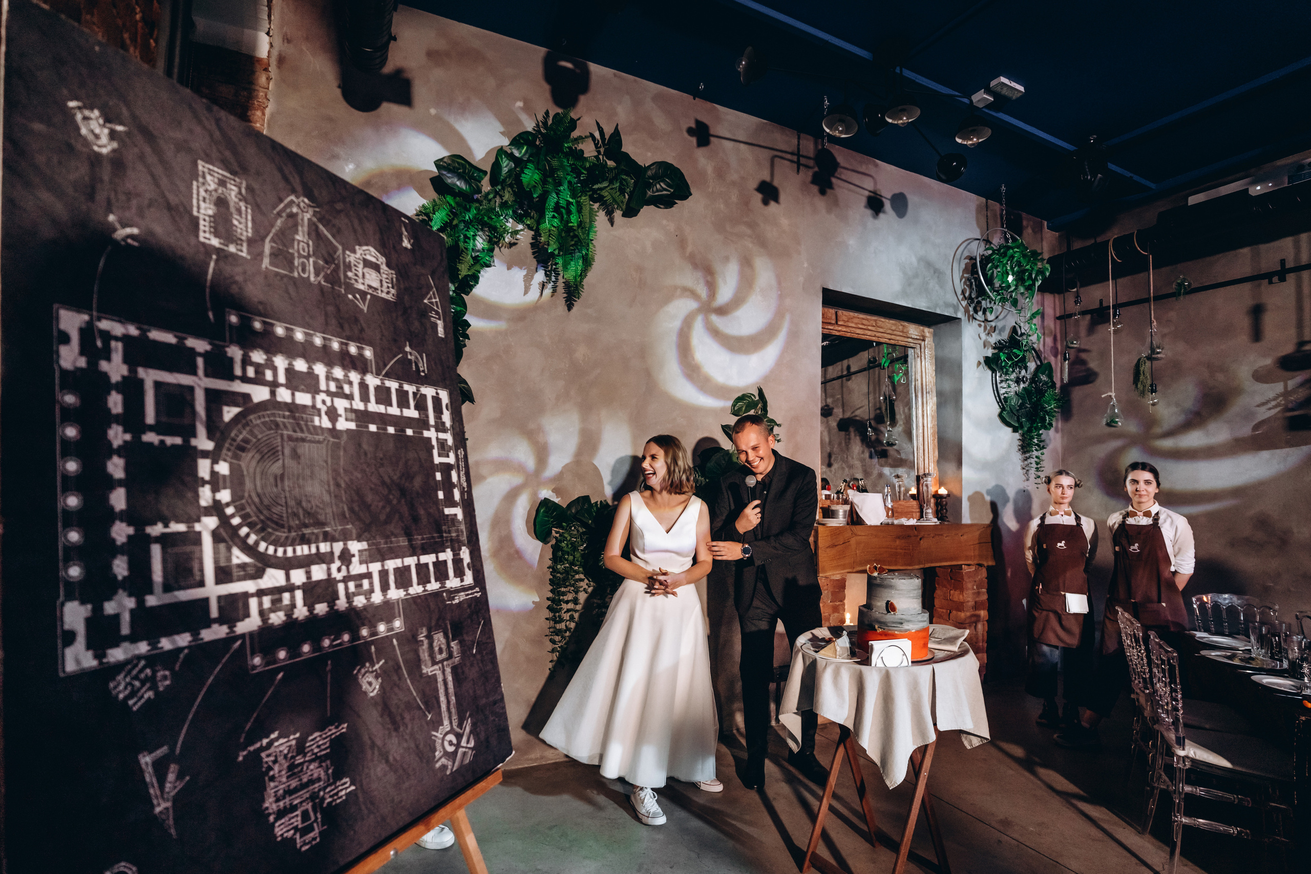 Вадим и Юлия. Свадебный квиз в ресторане «Рога и копыта». Зайковский Кирилл