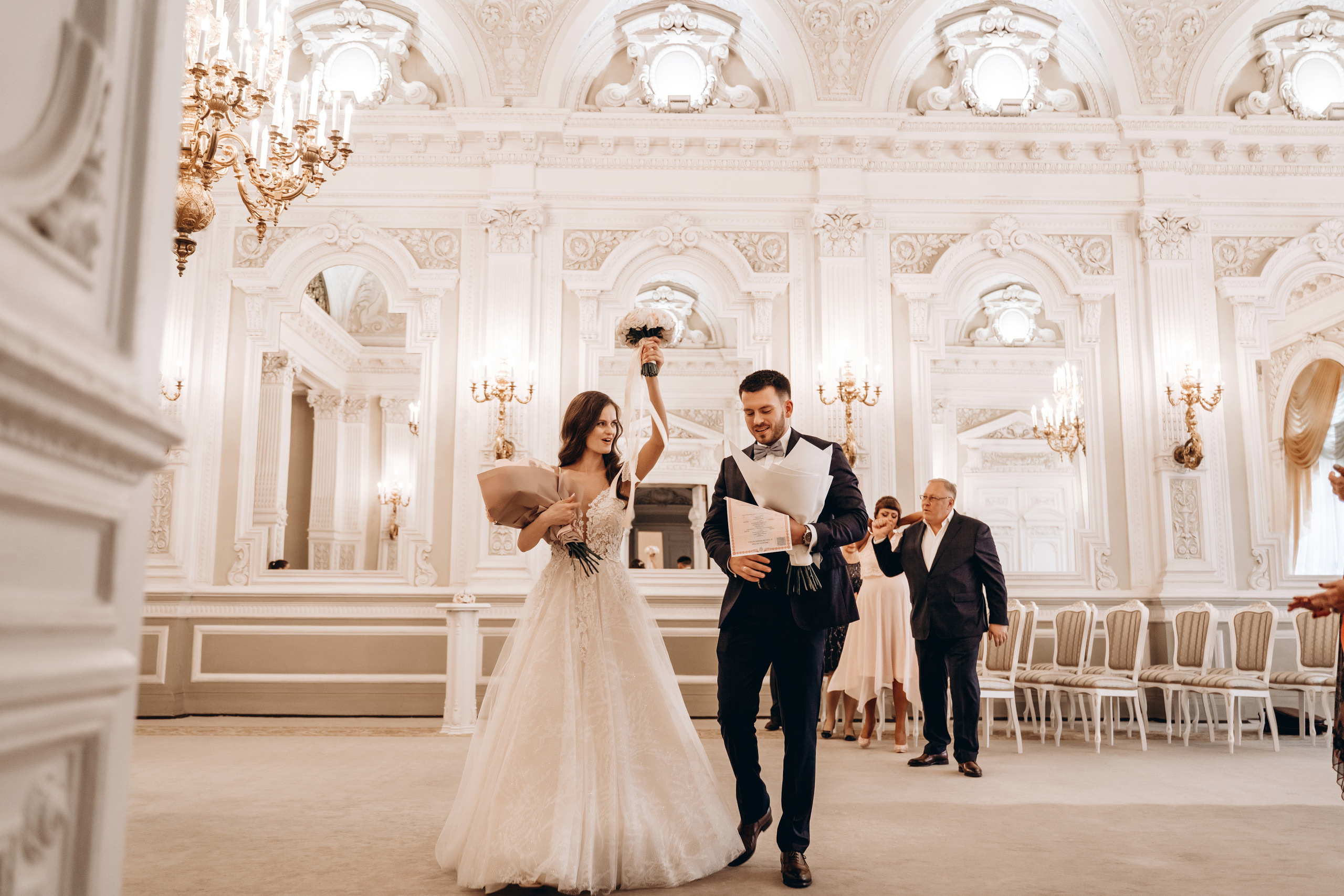 Максим и Наталья. Дворец бракосочетания № 1. Зайковский Кирилл