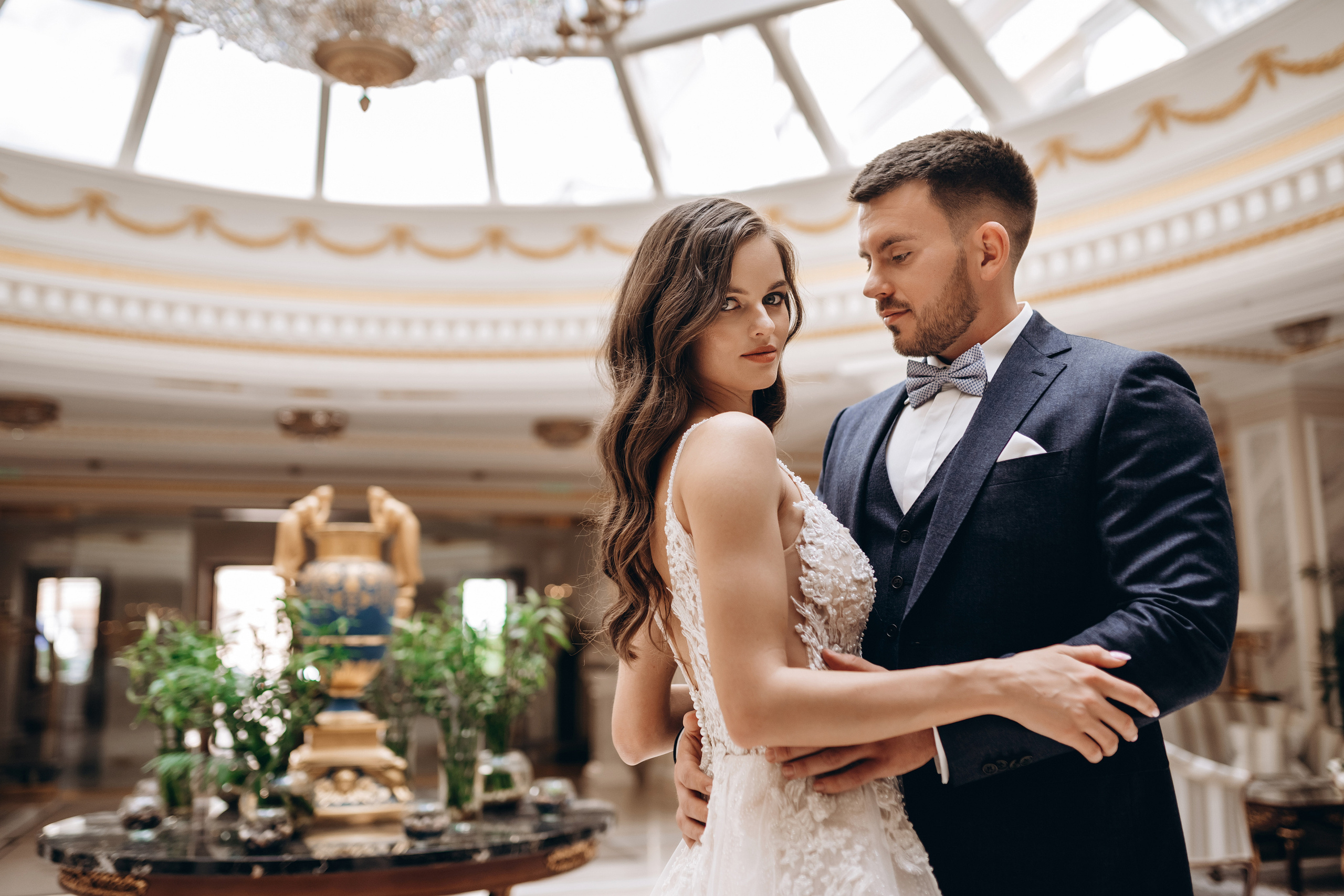 Максим и Наталья. Дворец бракосочетания № 1. Зайковский Кирилл