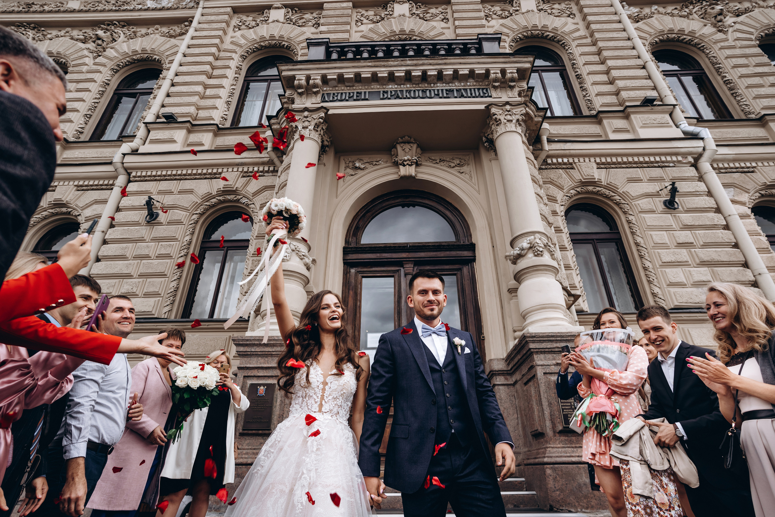 Максим и Наталья. Дворец бракосочетания № 1. Зайковский Кирилл