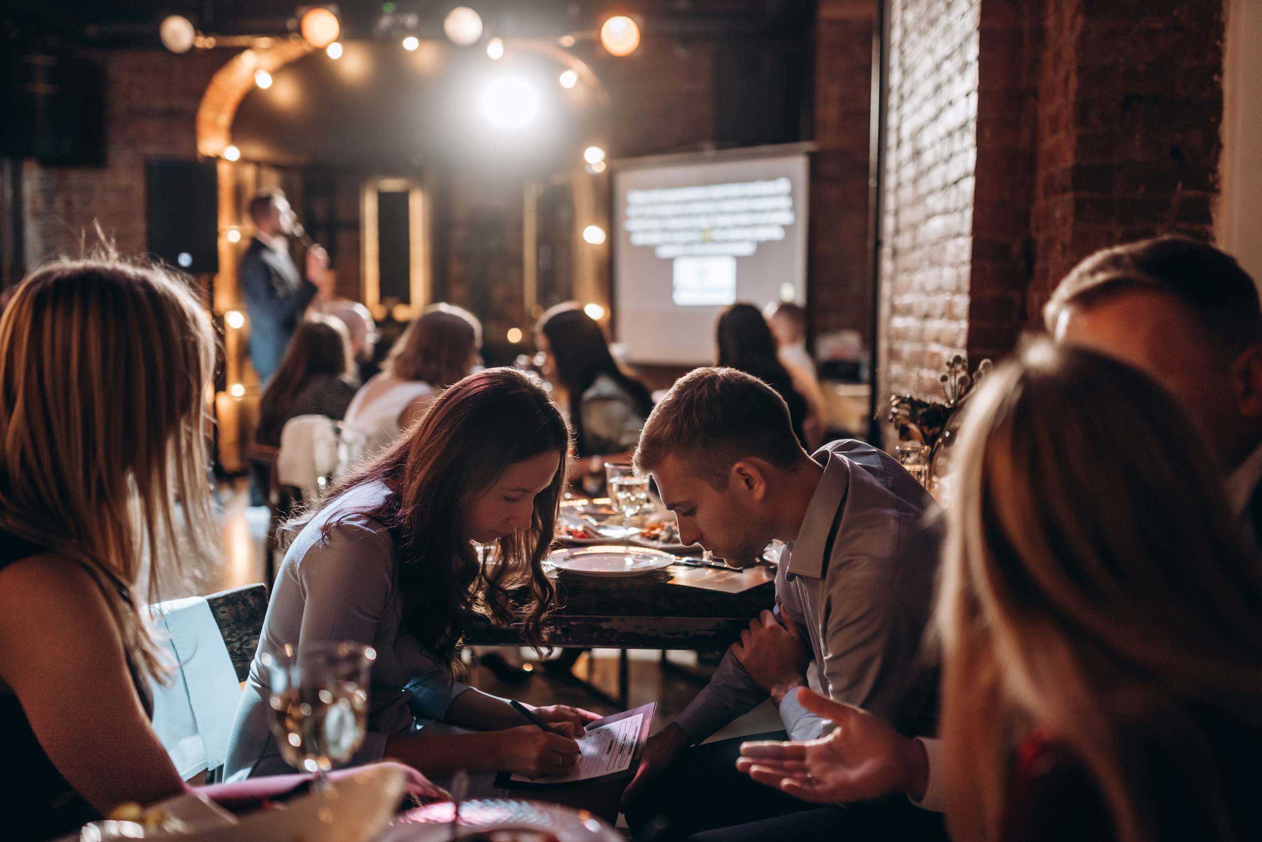 Вадим и Юлия. Свадебный квиз в ресторане «Рога и копыта». Зайковский Кирилл