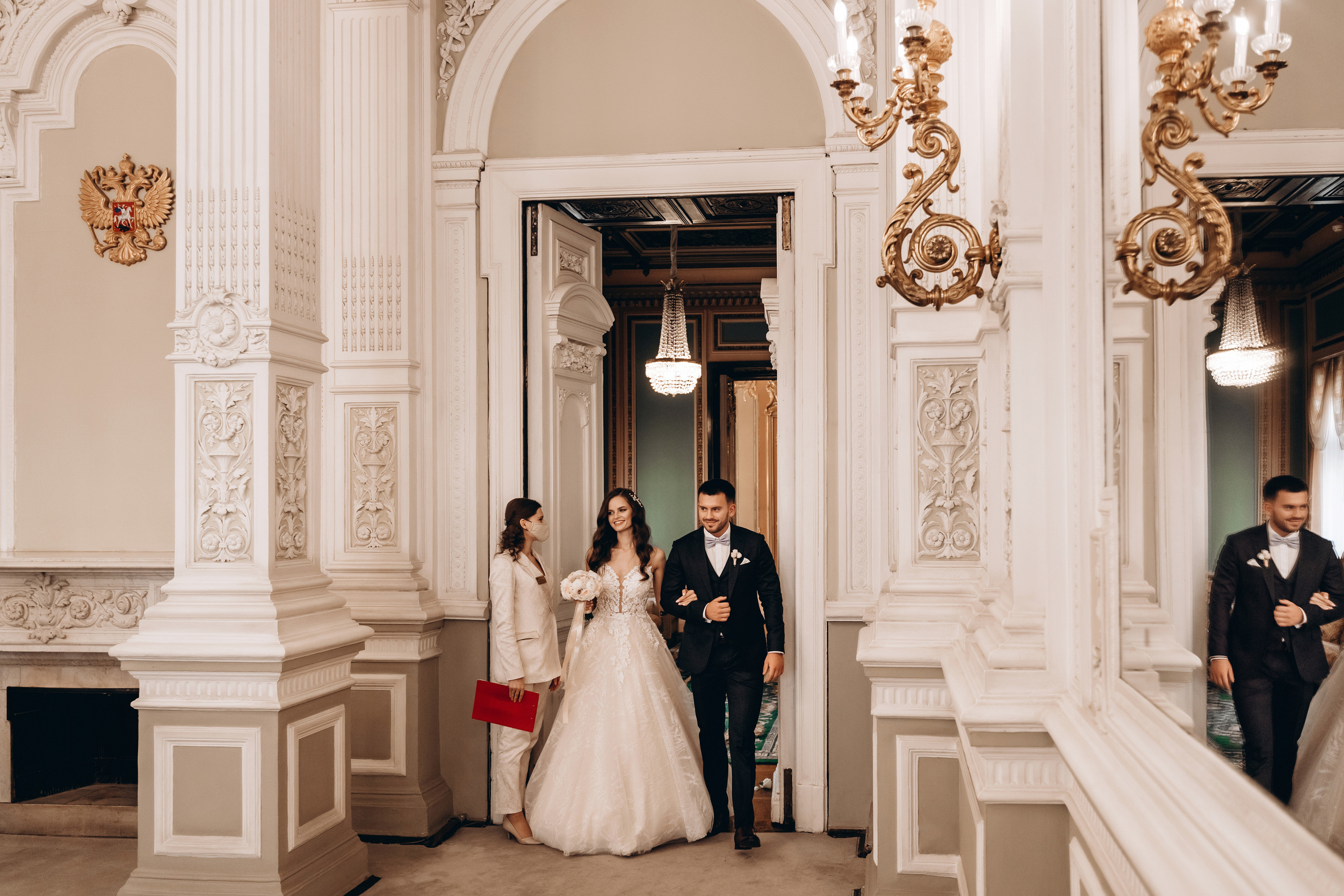 Максим и Наталья. Дворец бракосочетания № 1. Зайковский Кирилл