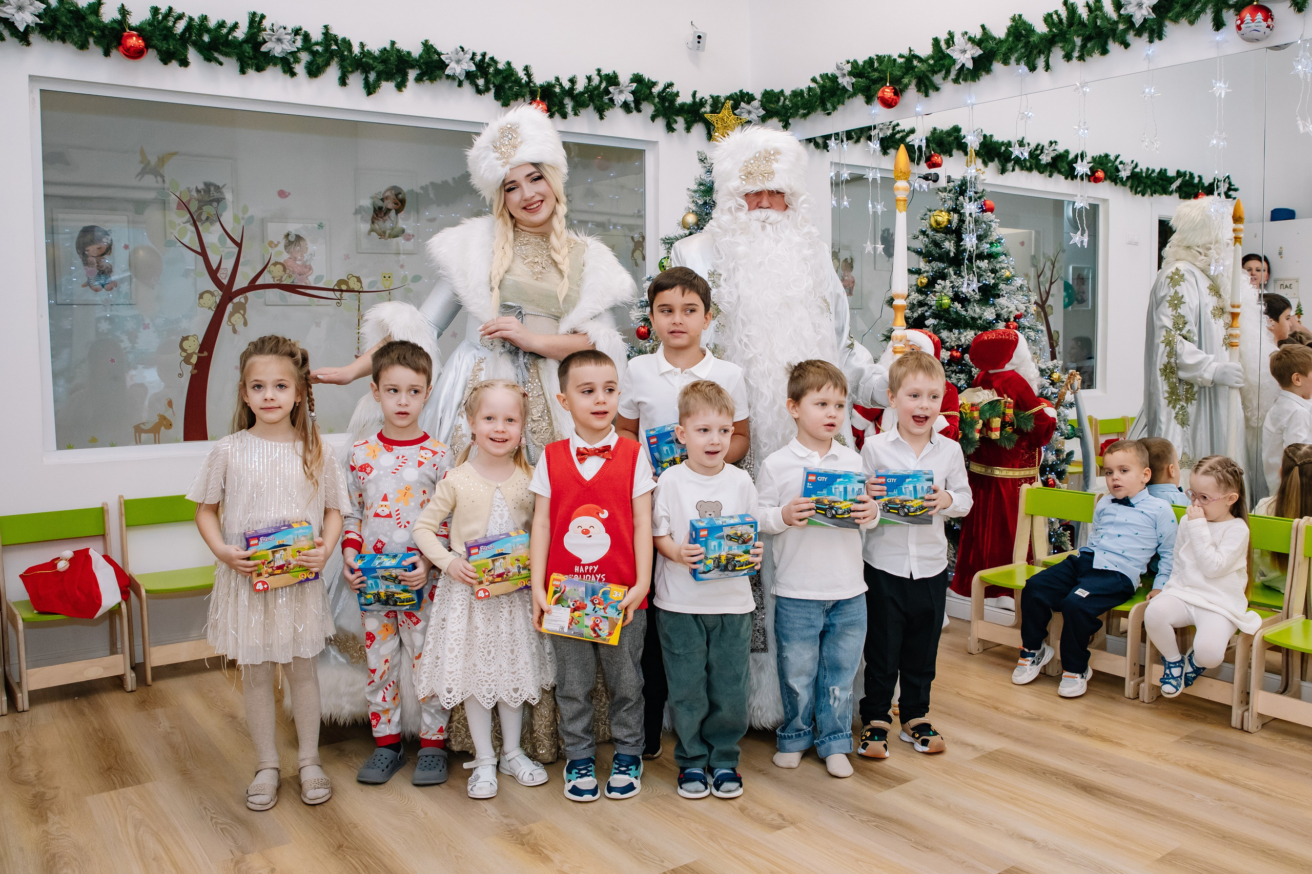 Новогодний утренник в саду Пятачок. Фотограф в Москве Яна Полосина