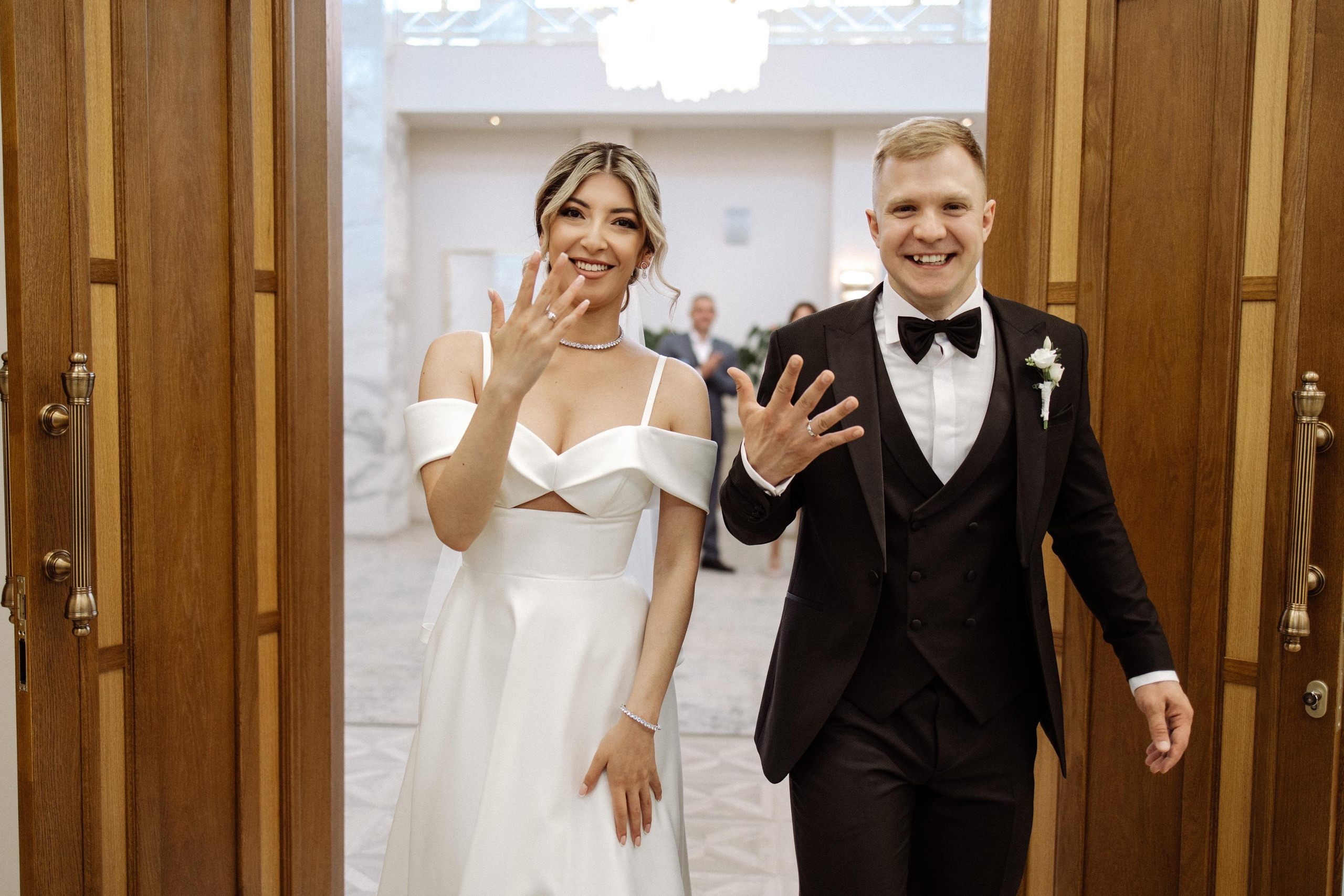 Дом бракосочетания № 4. Свадебный фотограф Маргарита Глумскова