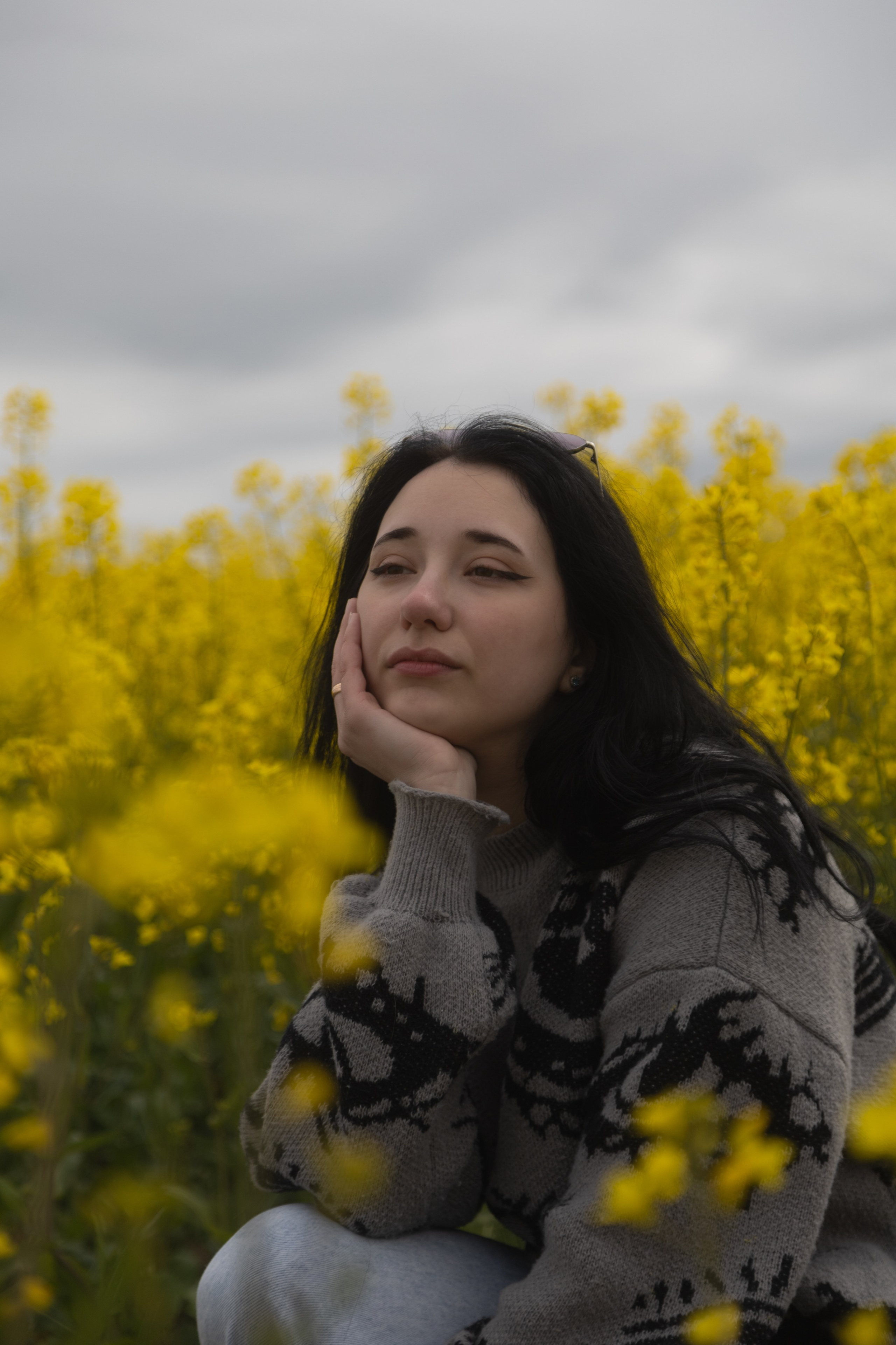 Полина Л — (Рапсовое поле). — Digital Noise —