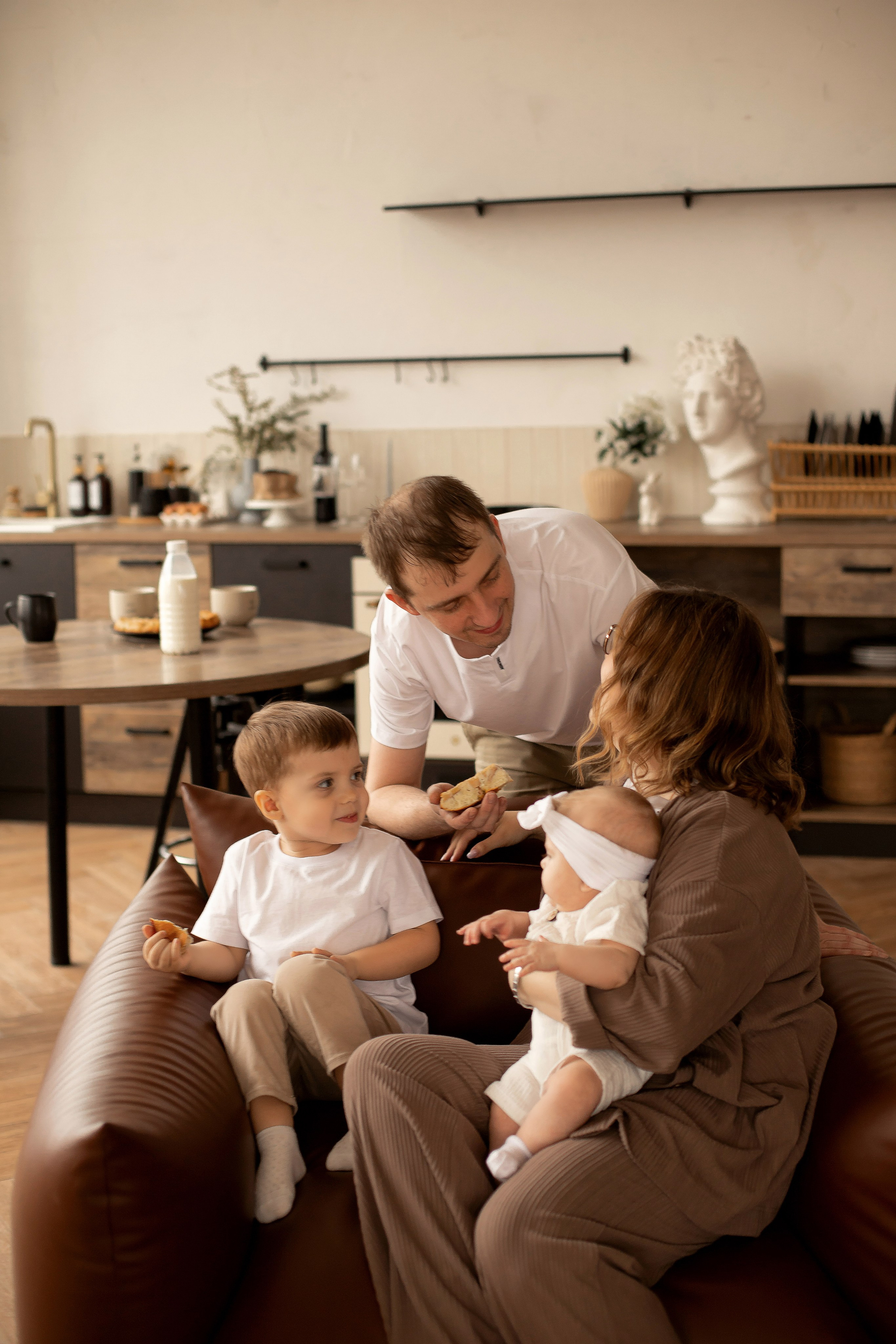 Печем пирог. Семейный и детский фотограф в Красноярске Анна Маюрова