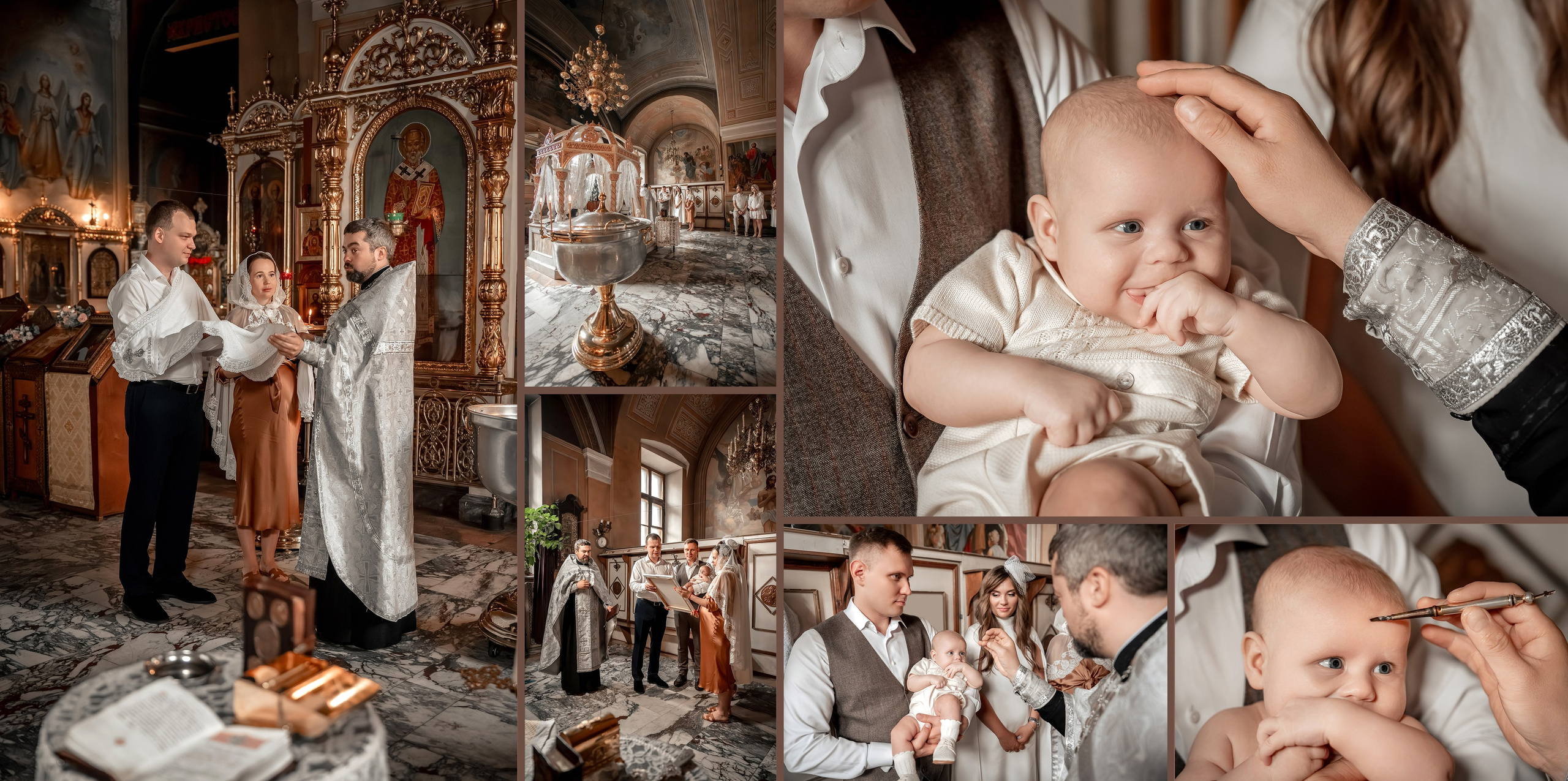 Крещение Сашеньки в Храме Воскресения Словущего в Даниловской Слободе