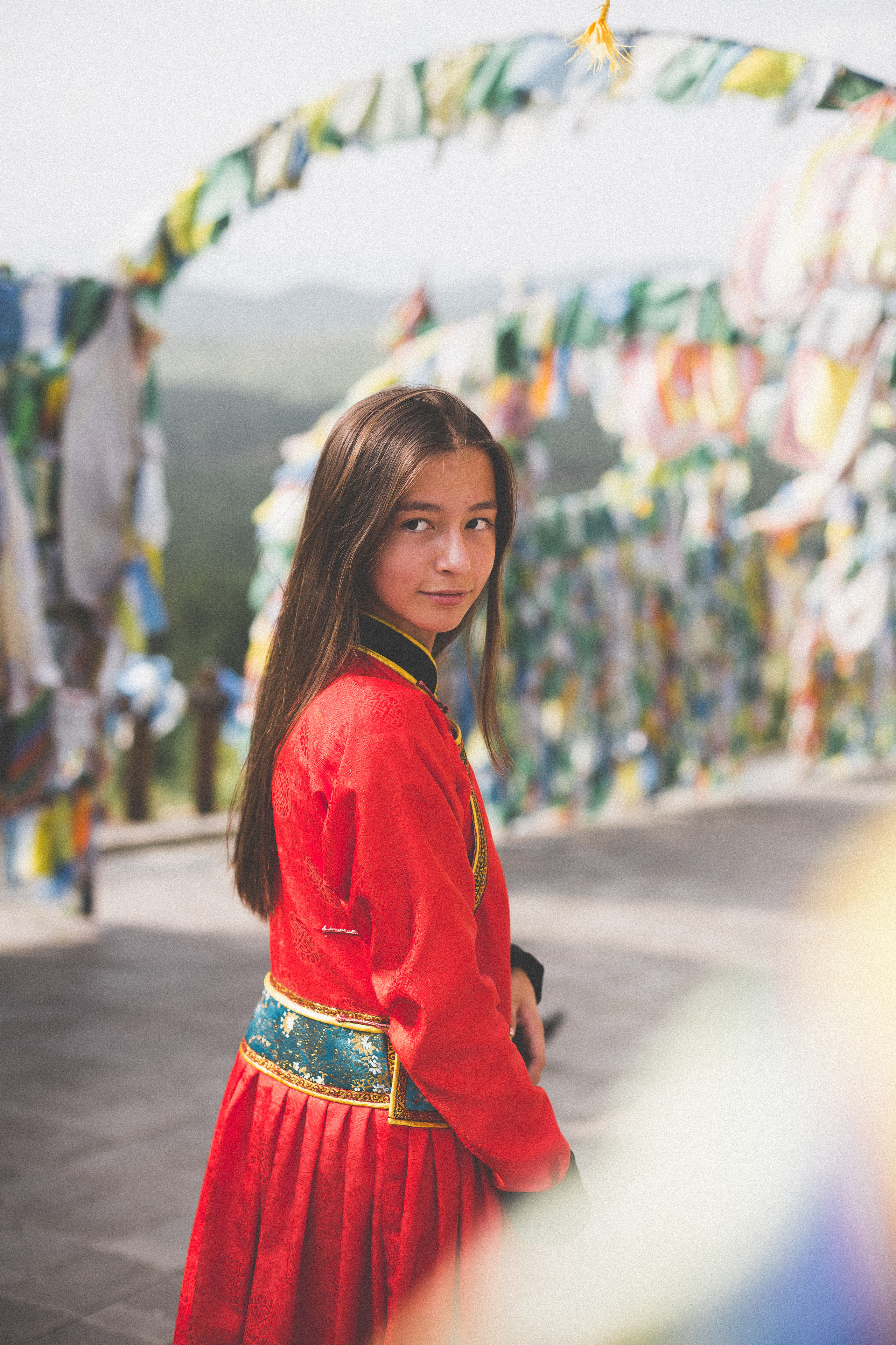 Семейная фотосессия в национальных костюмах. Семейный и детский фотограф в г. Улан-Удэ