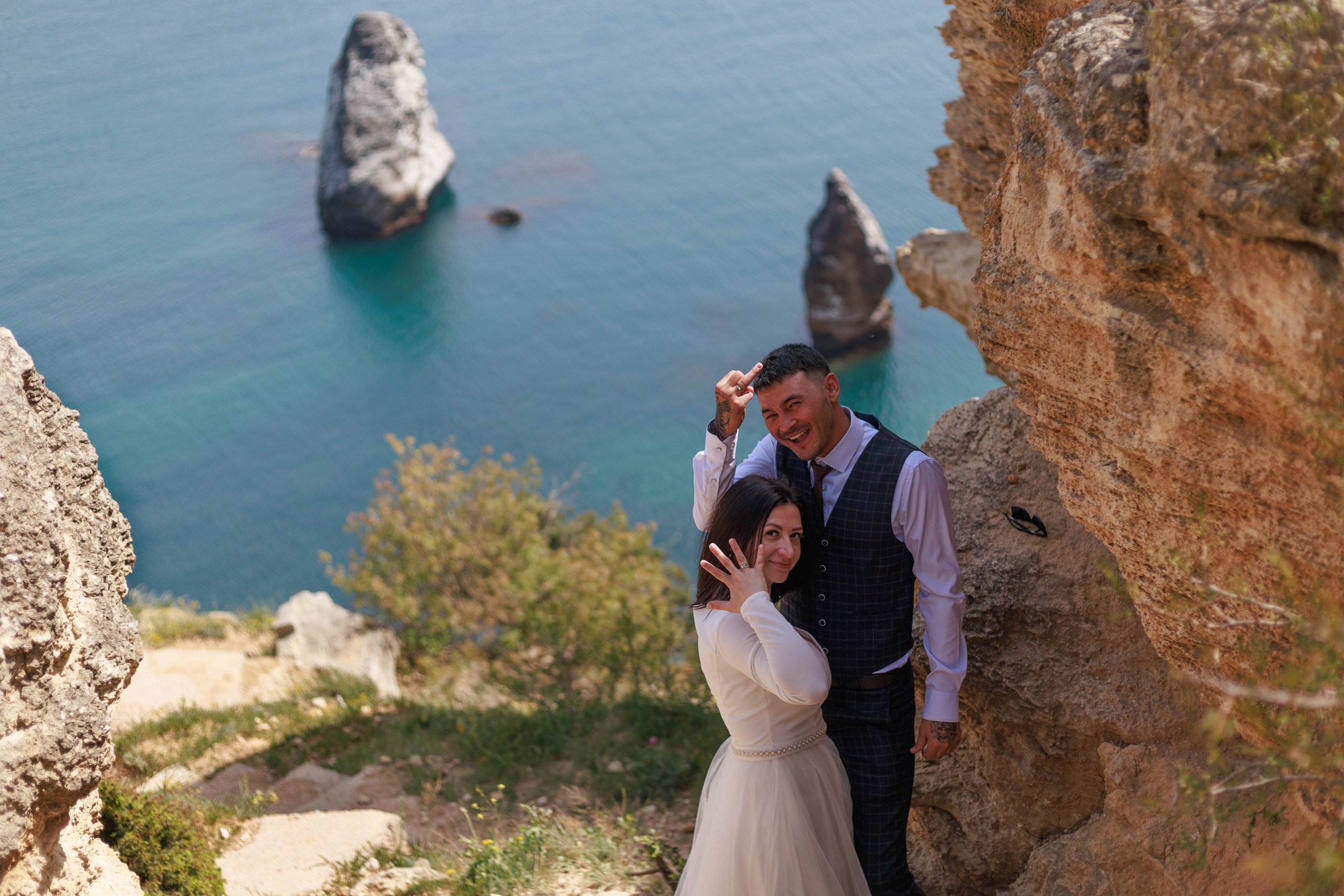 Мерьер и Джемиль фиолент тигровый мыс. Фотограф и видеограф в Крыму и Севастополе