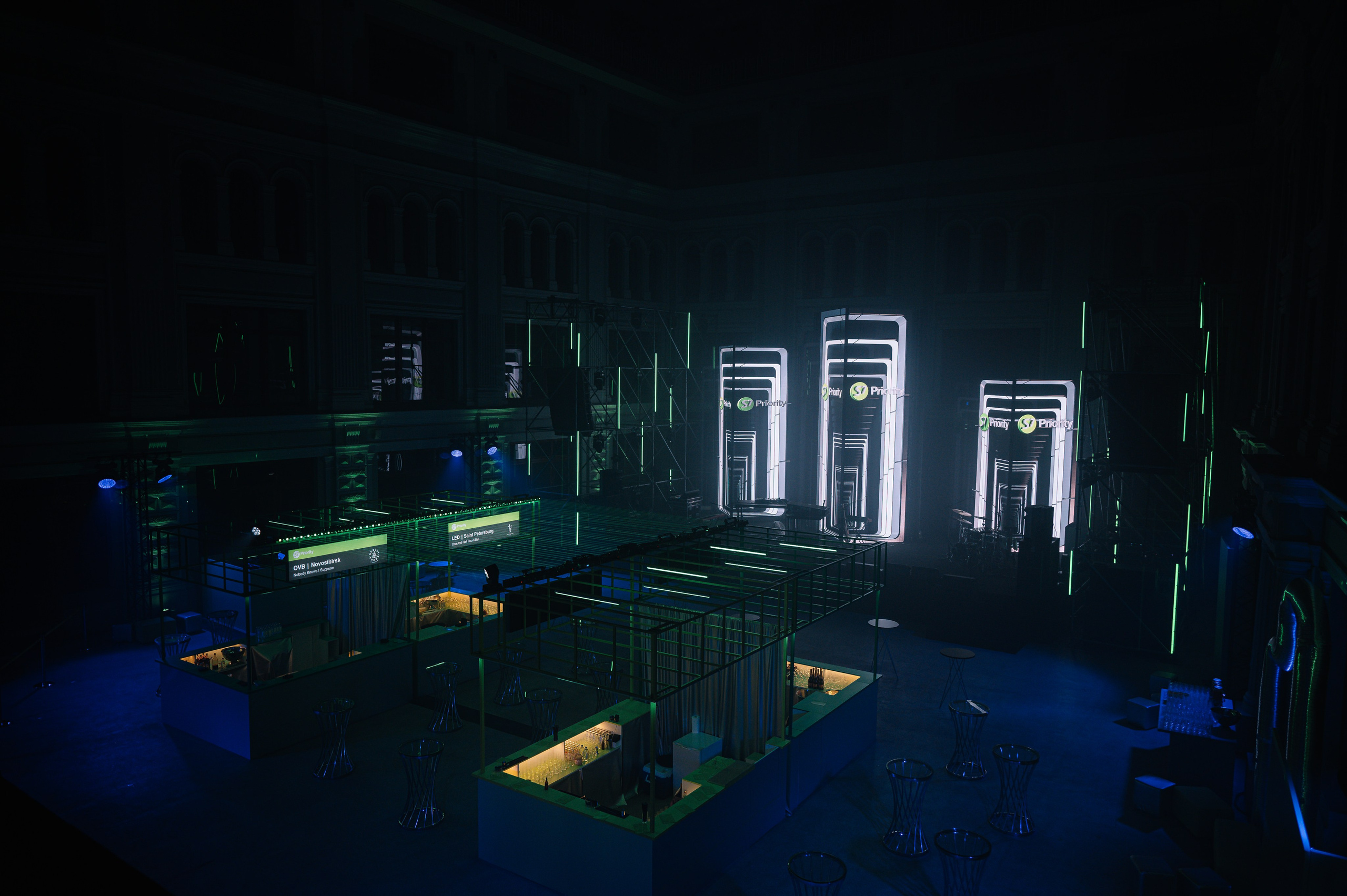 S7 Airlines — S7 Priority / 15th anniversary celebration. OOPS TEAM