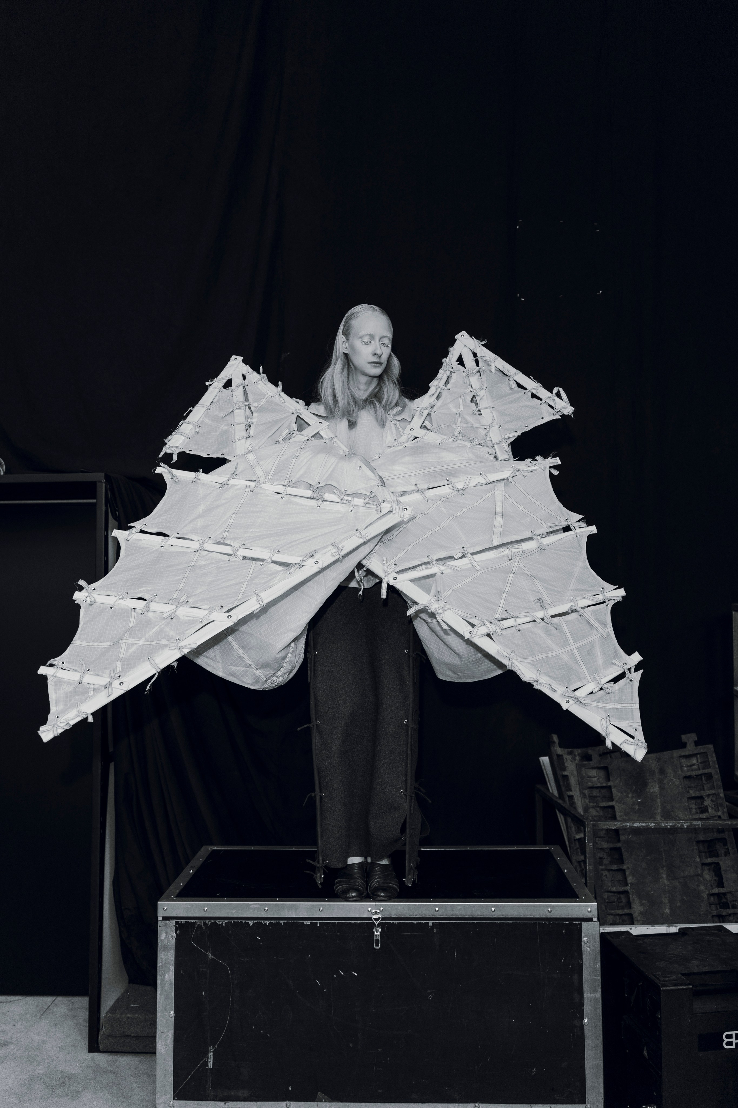 Показ Школы дизайна НИУ ВШЭ на Московской неделе моды. Фотограф в Москве Савкина Евгения