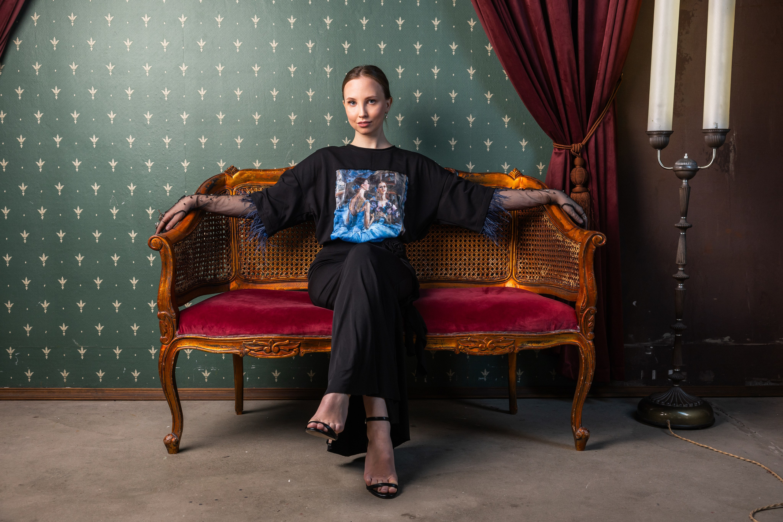 Съёмка для бренда одежды «Artograph»