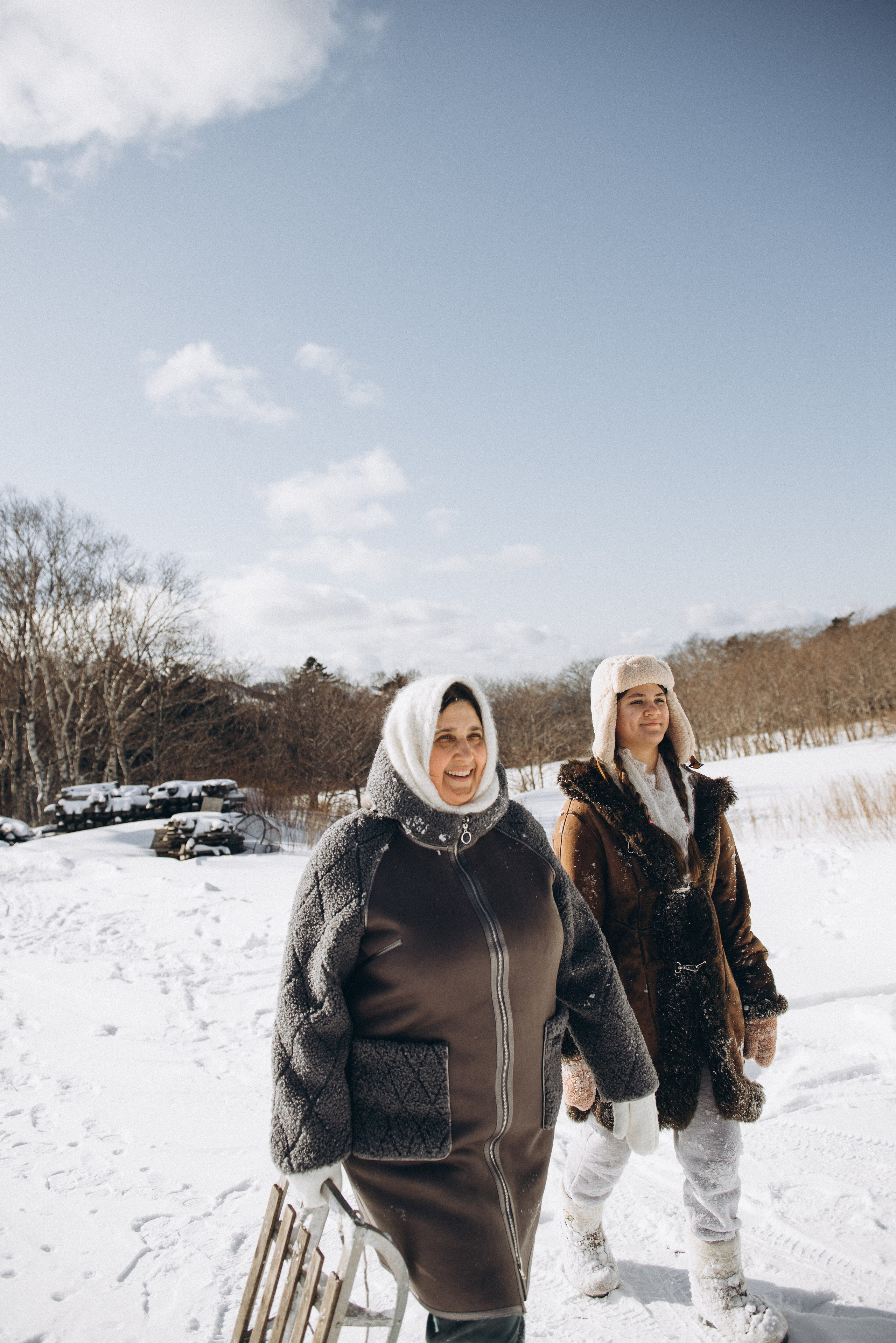 Марина и Таисия. Ирина Метелица фотограф на Шикотане