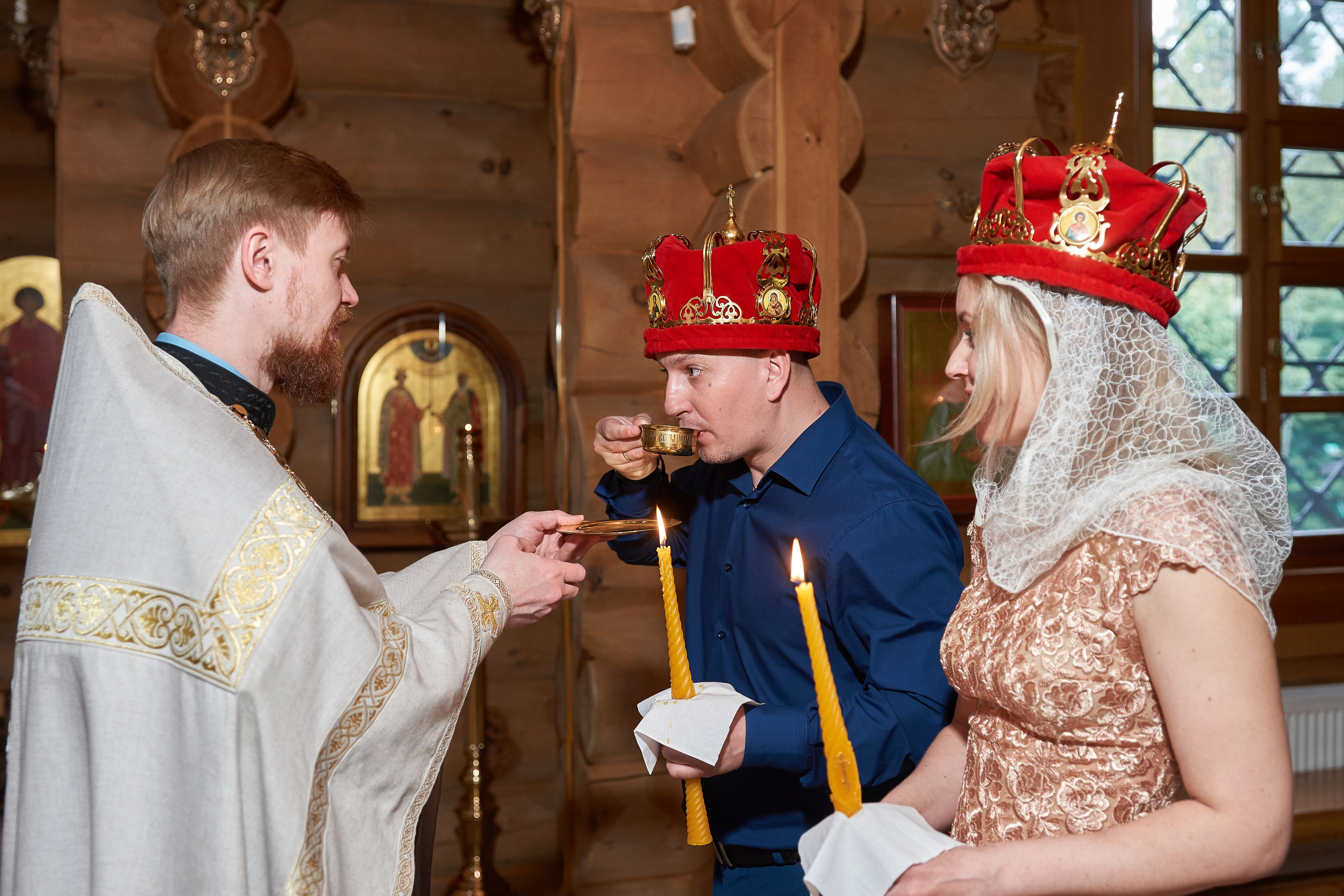 Венчание в Неопалимовской церкви. Балашиха