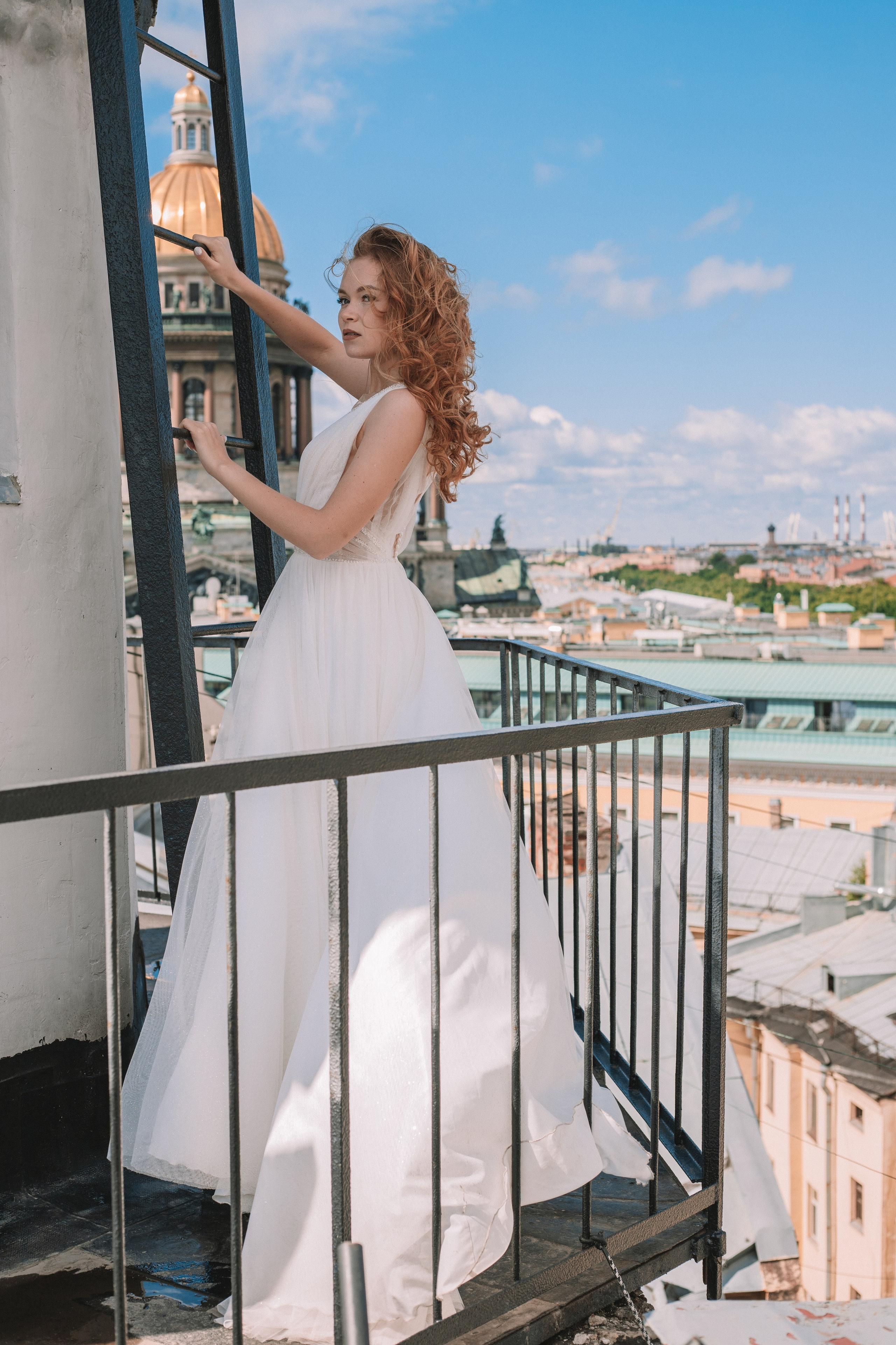 Свадебная фотосессия на крыше — фотограф СПб. Фотограф Олеся Беляева | Санкт-Петербург и Ленобласть