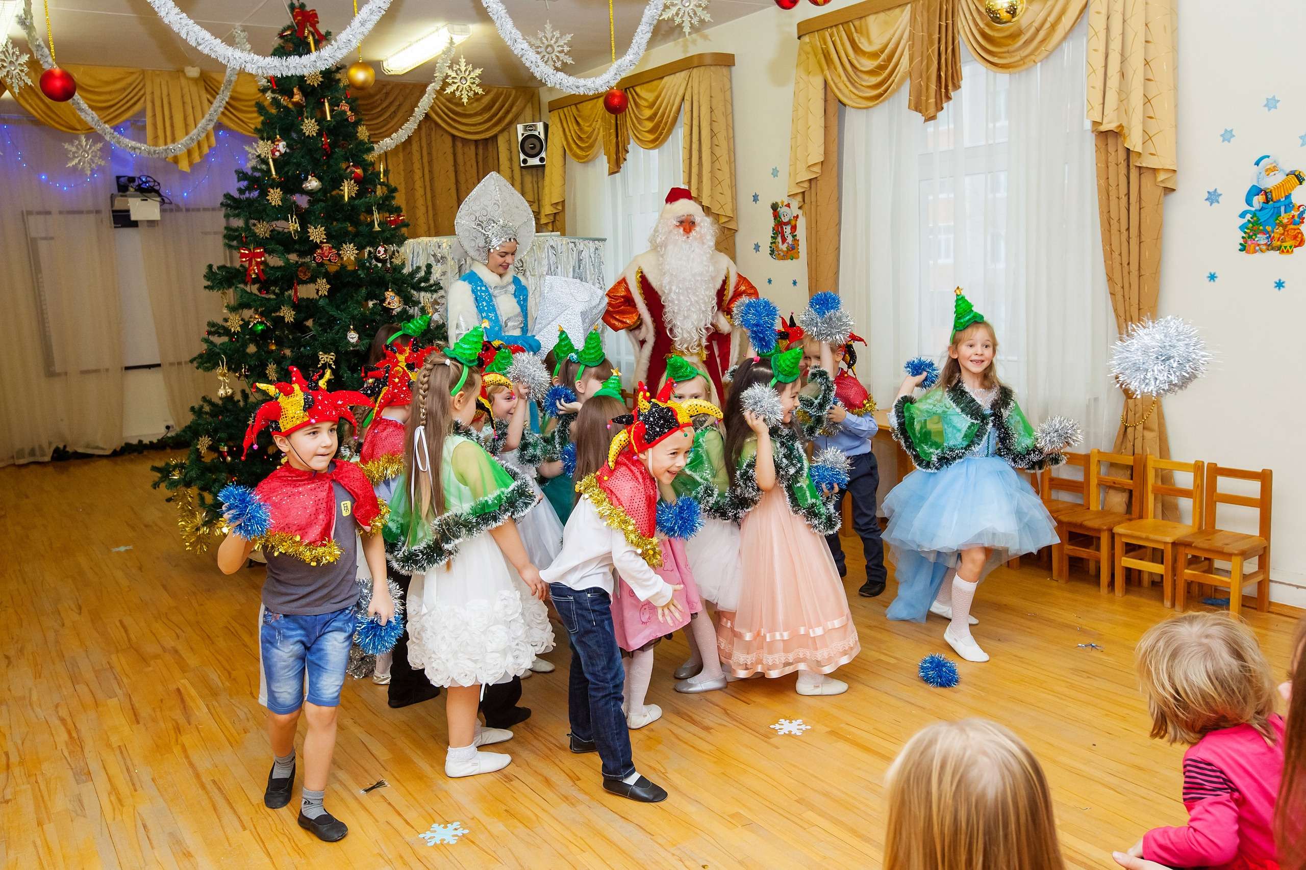 Новый год в детском саду. Свадебный, семейный, детский фотограф в Санкт-Петербурге