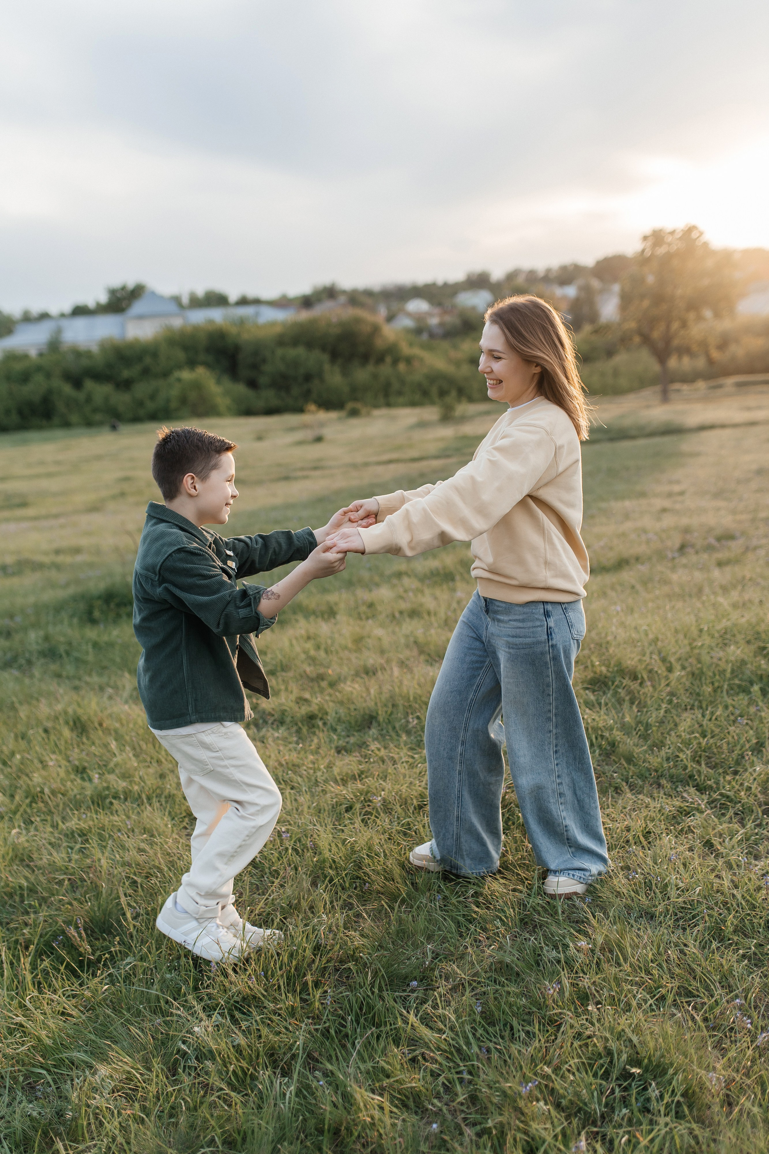 Поле, лето и любовь. Семейный и свадебный фотограф в Тамбове Ксения Плотникова