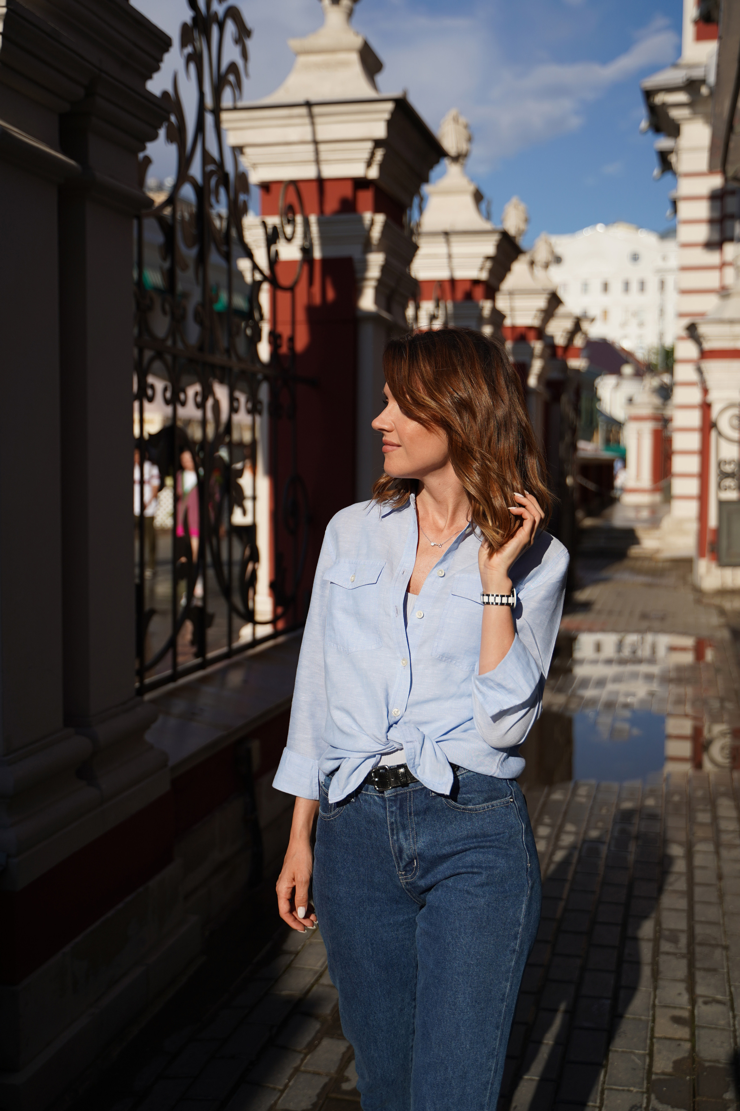 Уличная съёмка для юриста Евгении. Фотограф Москва Татьяна Кузнецова