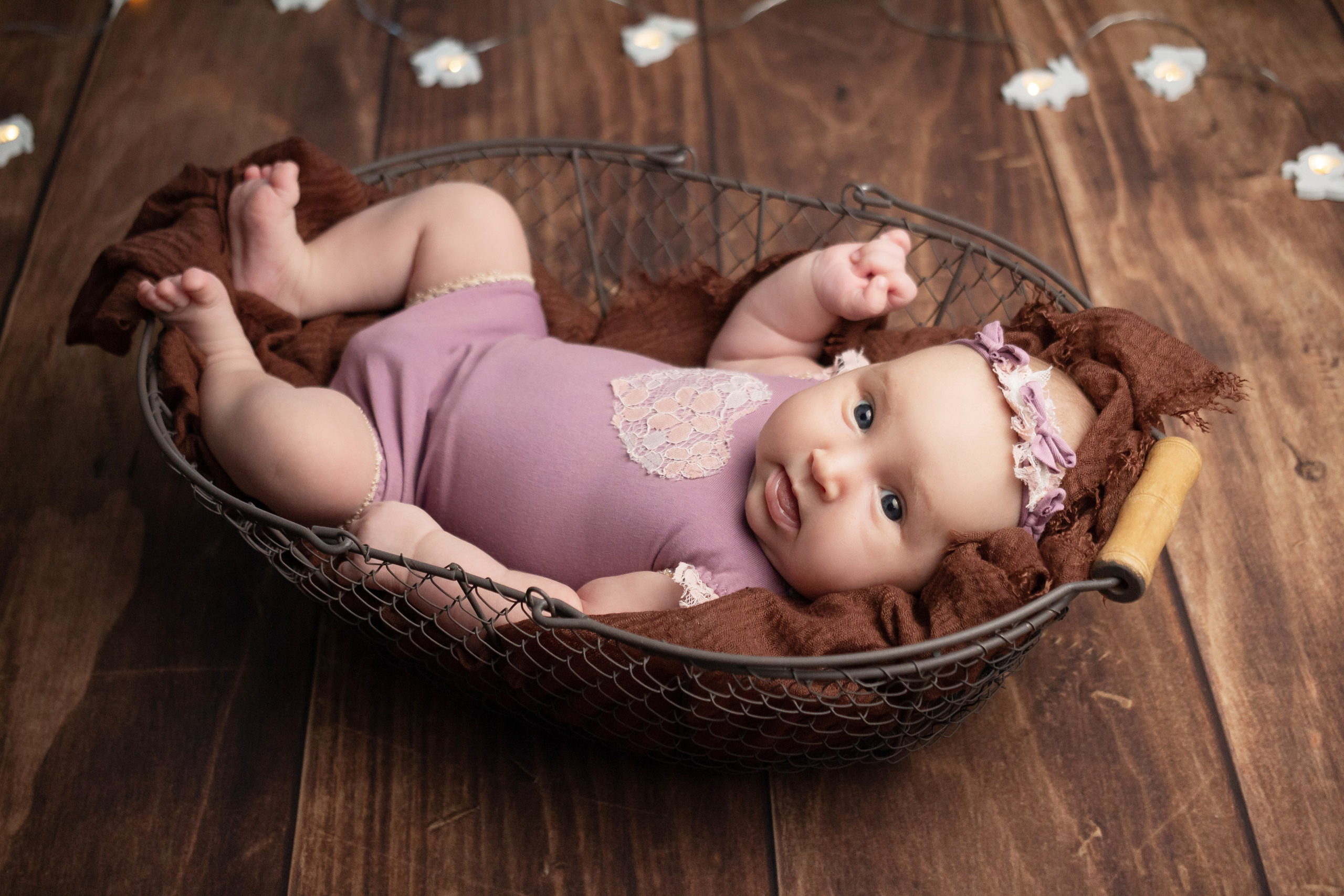 Классический стиль newborn. Фотограф новорождённых Анапа Елена Кушнарь