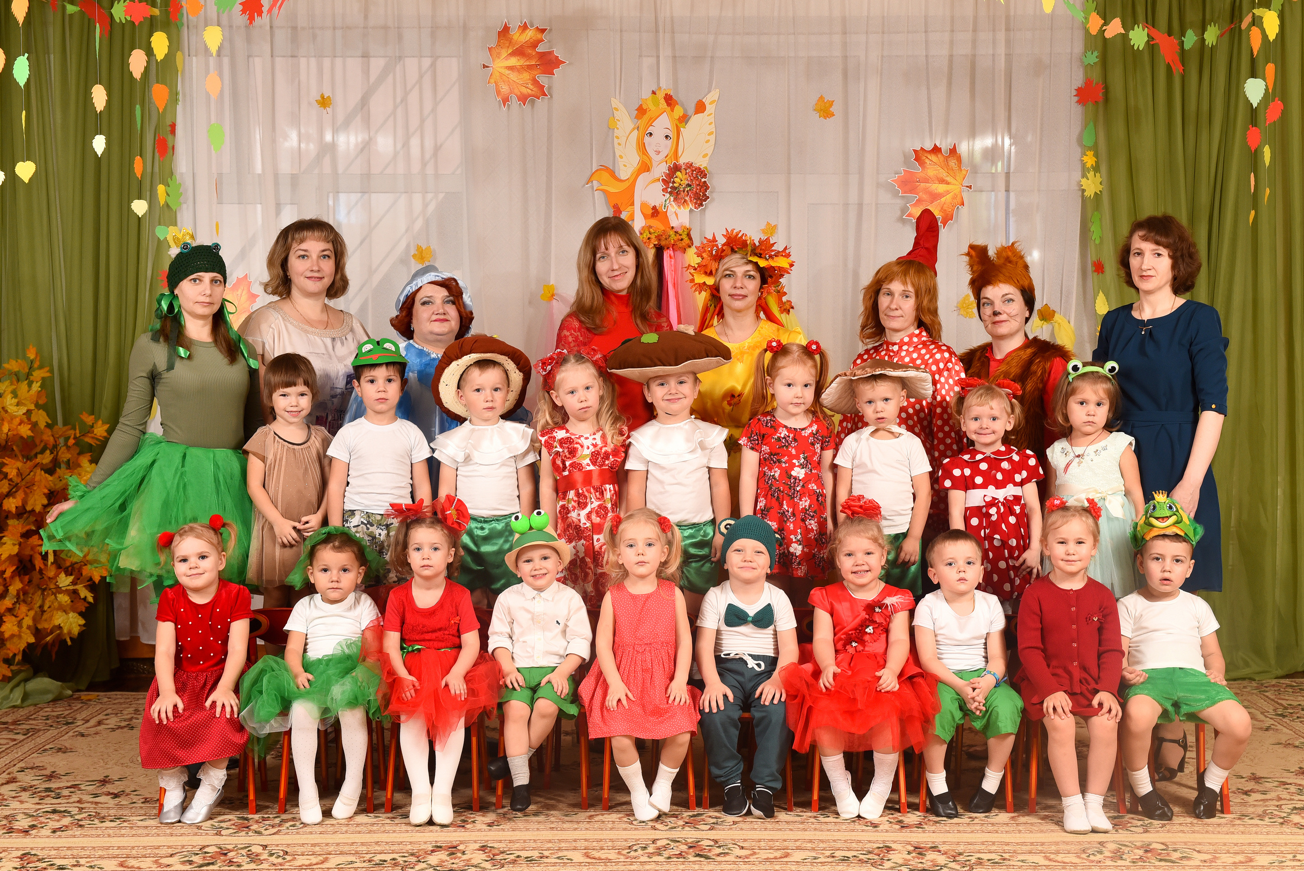 Осень в детском саду. Октябрь, 2019