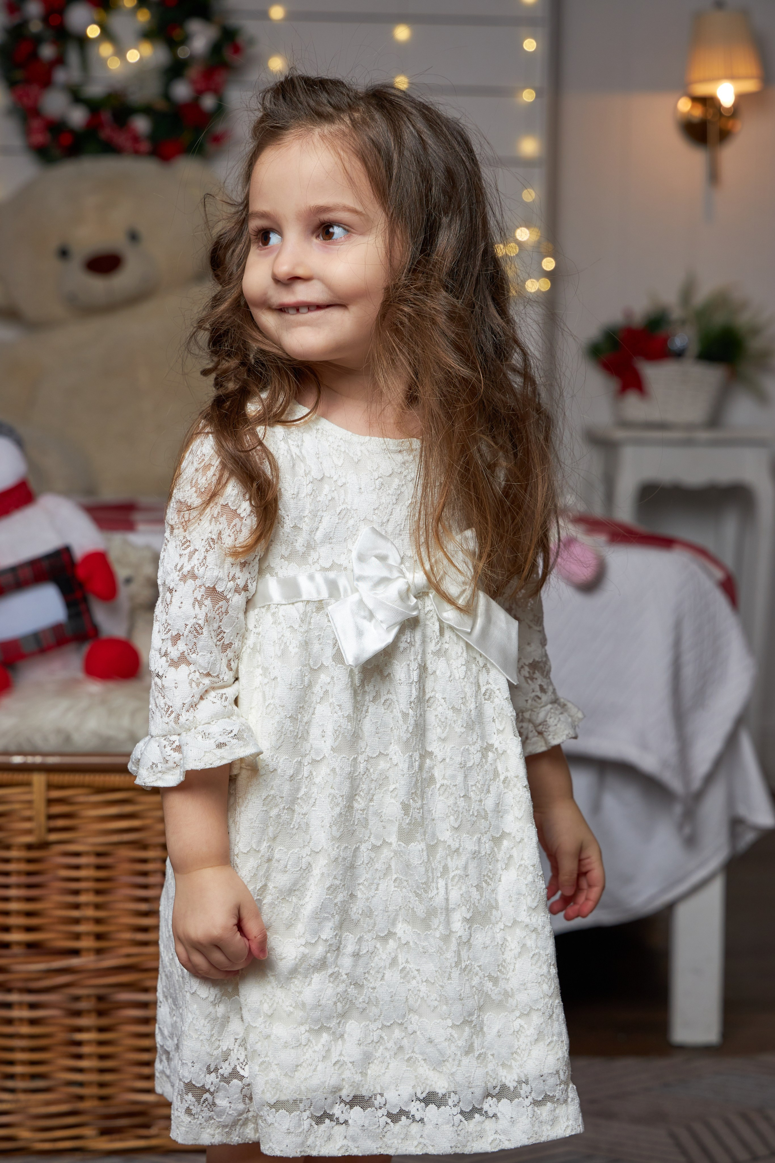 Новогодняя фотосессия для счастливой семьи