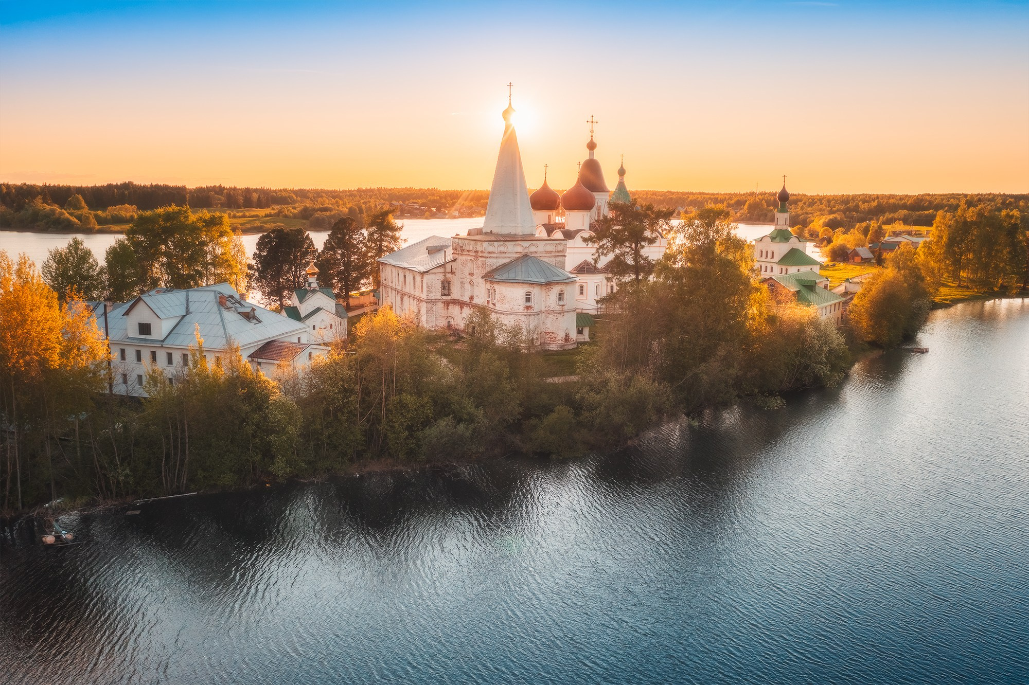 Пейзаж. Аэросъемка в Архангельске, Александр Ермолин