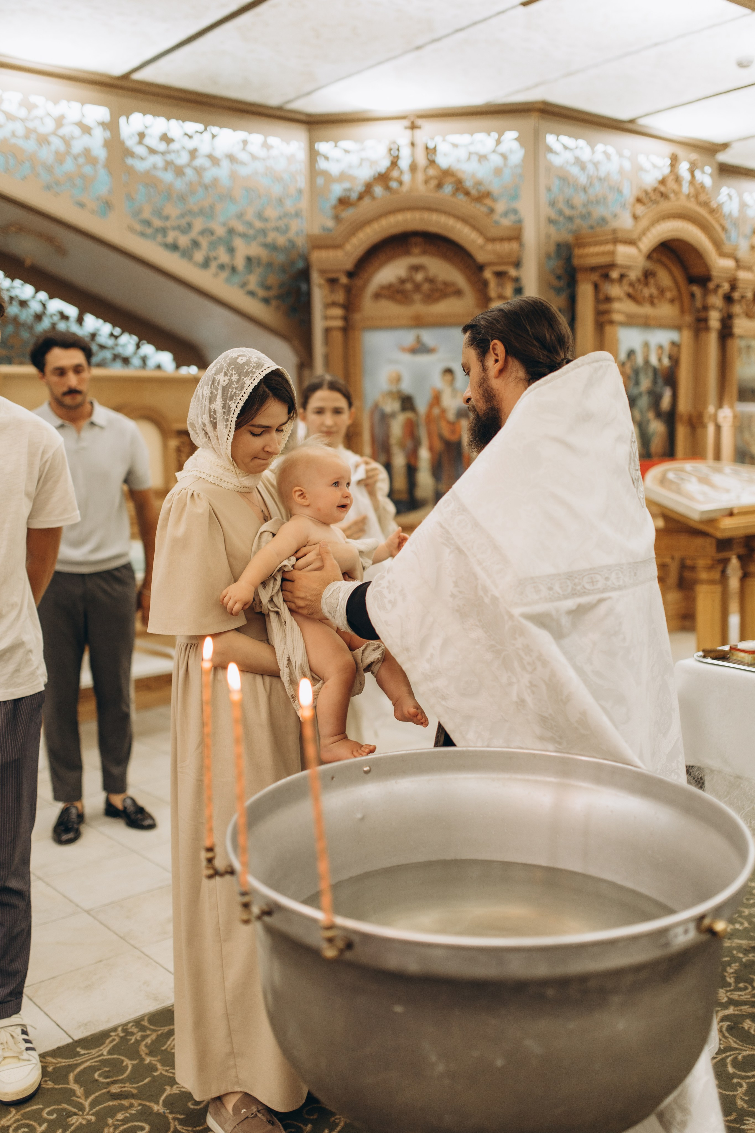 Крещение Марии и Валерии. Семейный фотограф в Краснодаре Виктория Кокоулина