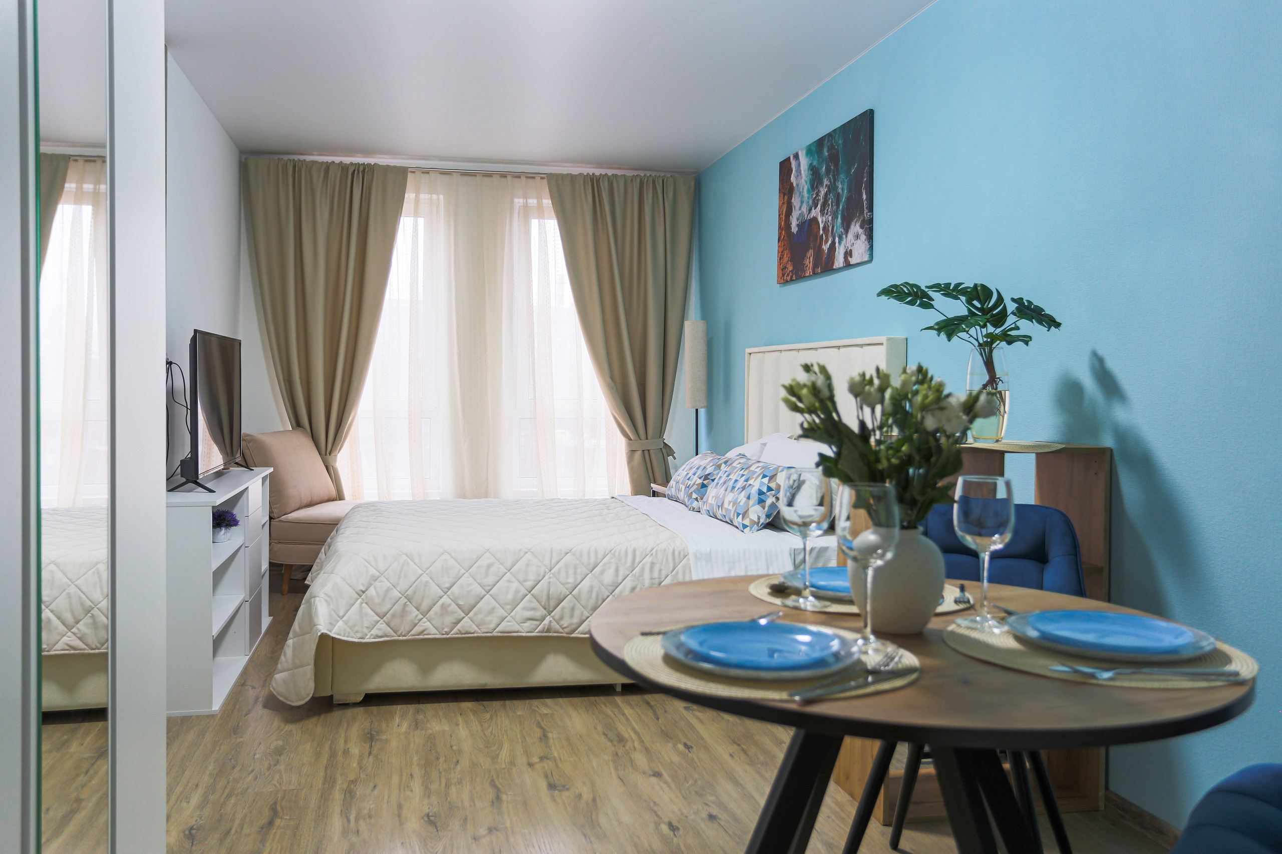 Интерьерная съёмка. Екатерина Хамзина