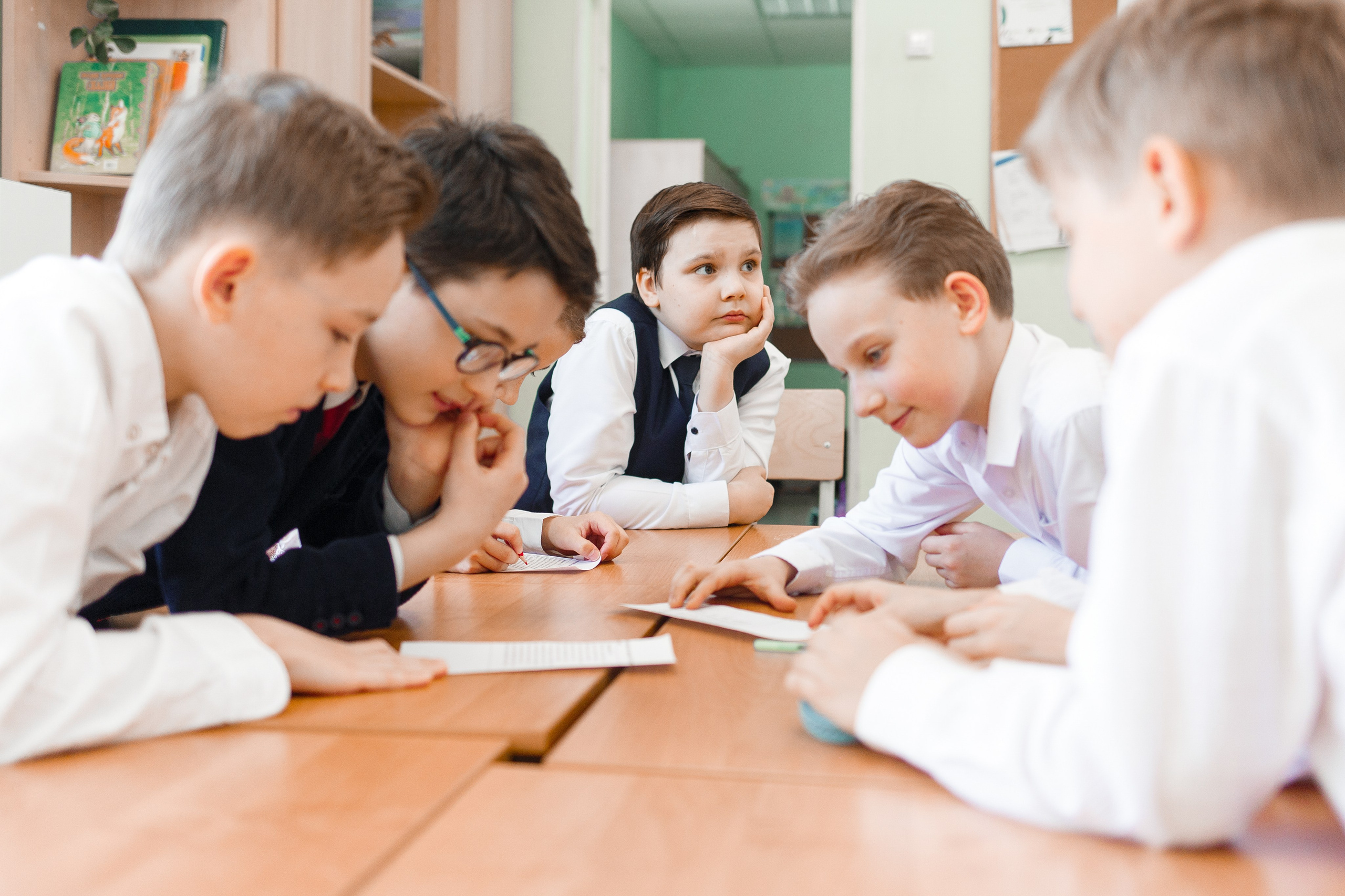 Школьная фотосъемка 3-го класса. Репортажный фотограф Борис Геер